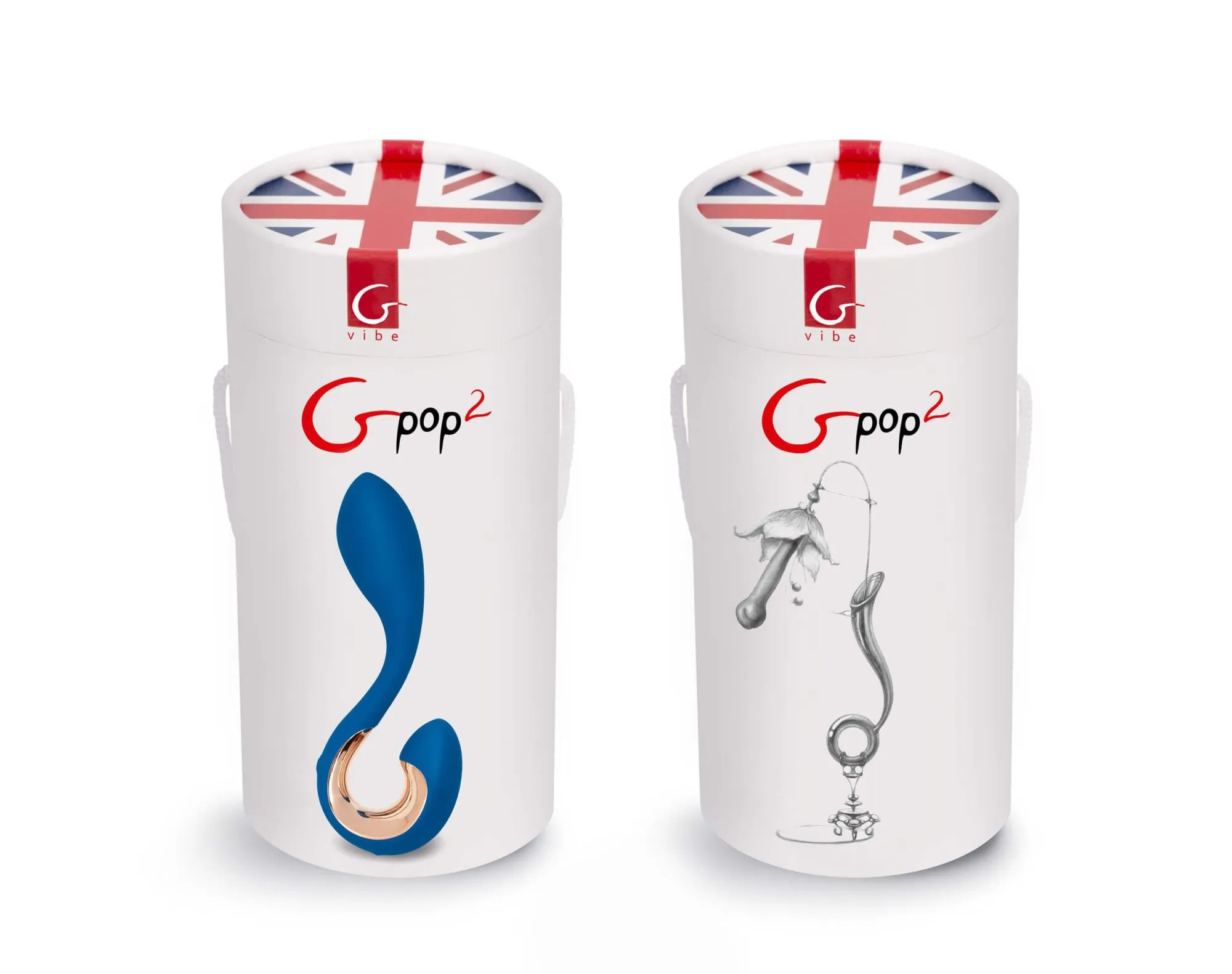 вибратор универсальный gvibe gpop2, синий в Мурманске