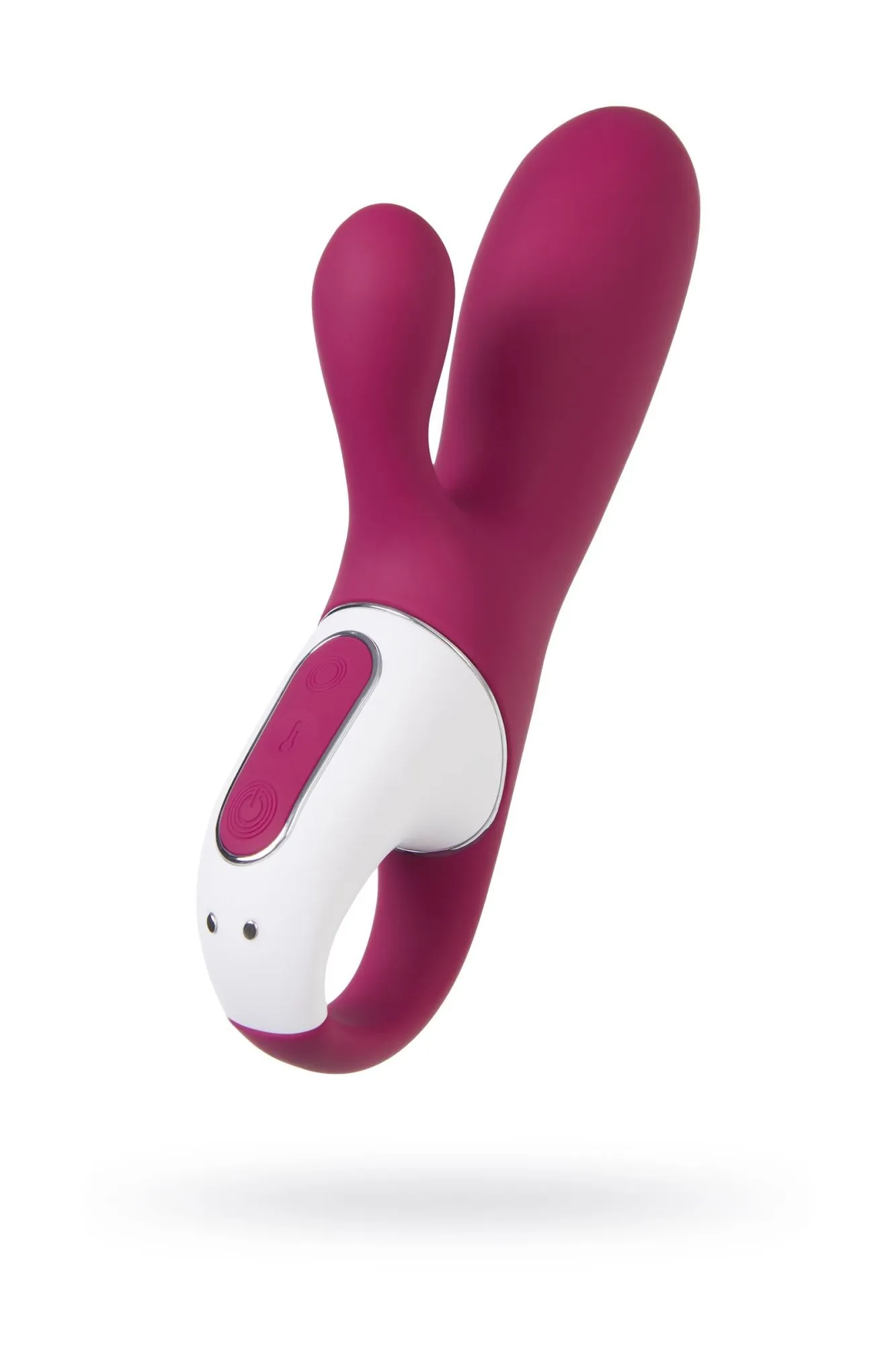 вибратор satisfyer hot bunny с клиторальным стимулятором, красный в Мурманске