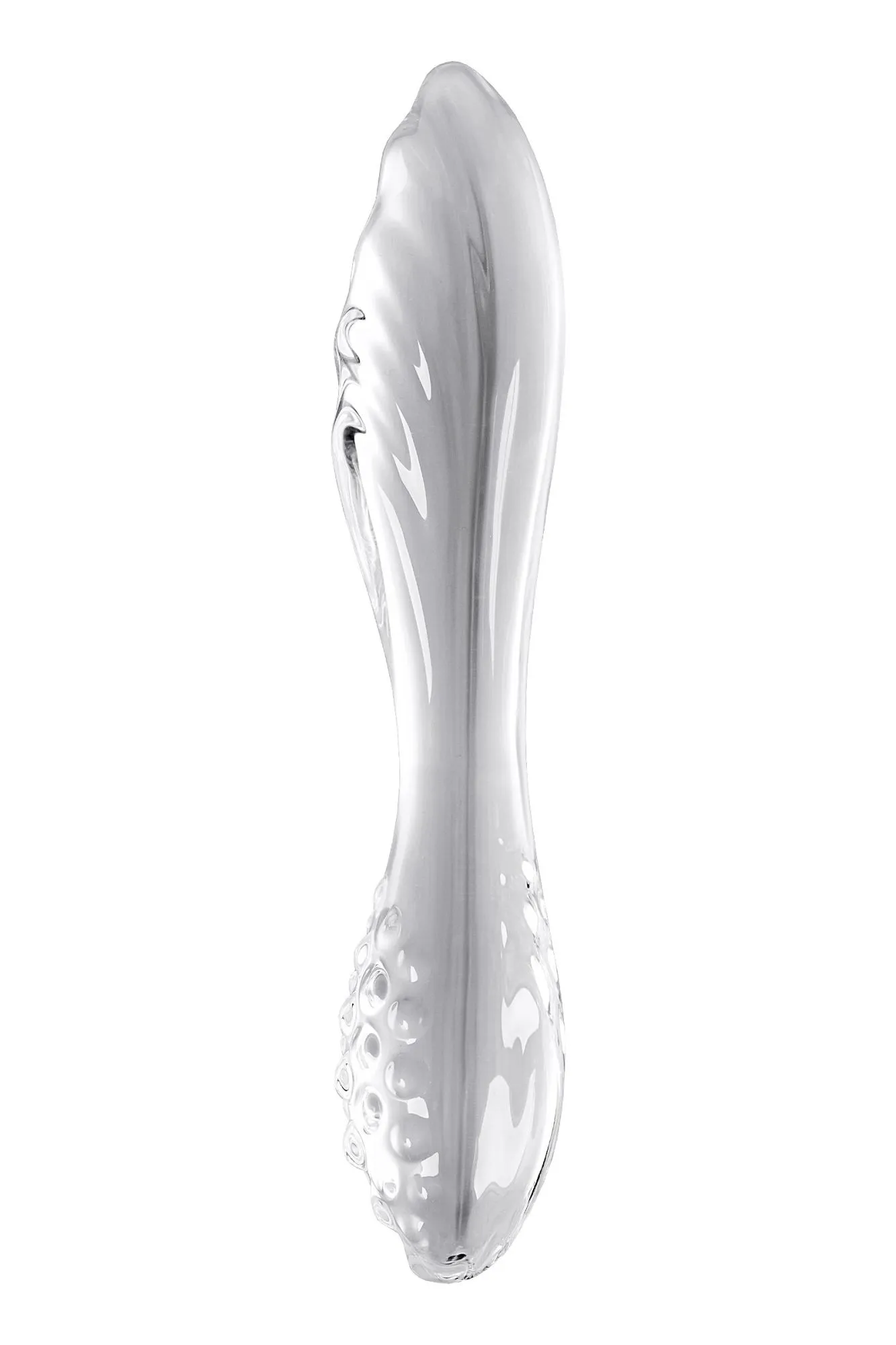 двусторонний фаллоимитатор satisfyer dazzling crystal 1, стекло, прозрачный, 18,5 см в Мурманске