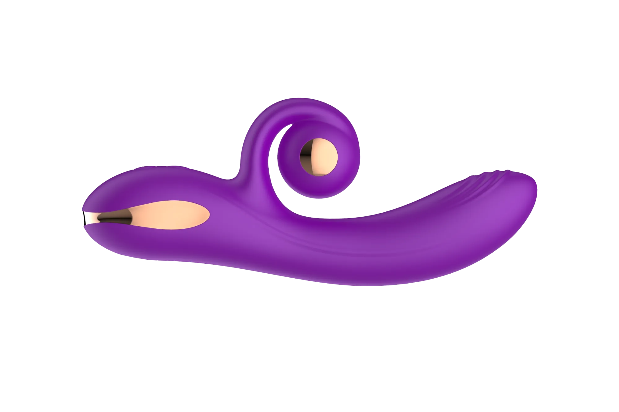 силиконовый вибратор-кролик с функцией вращения sw3052-purple в Мурманске