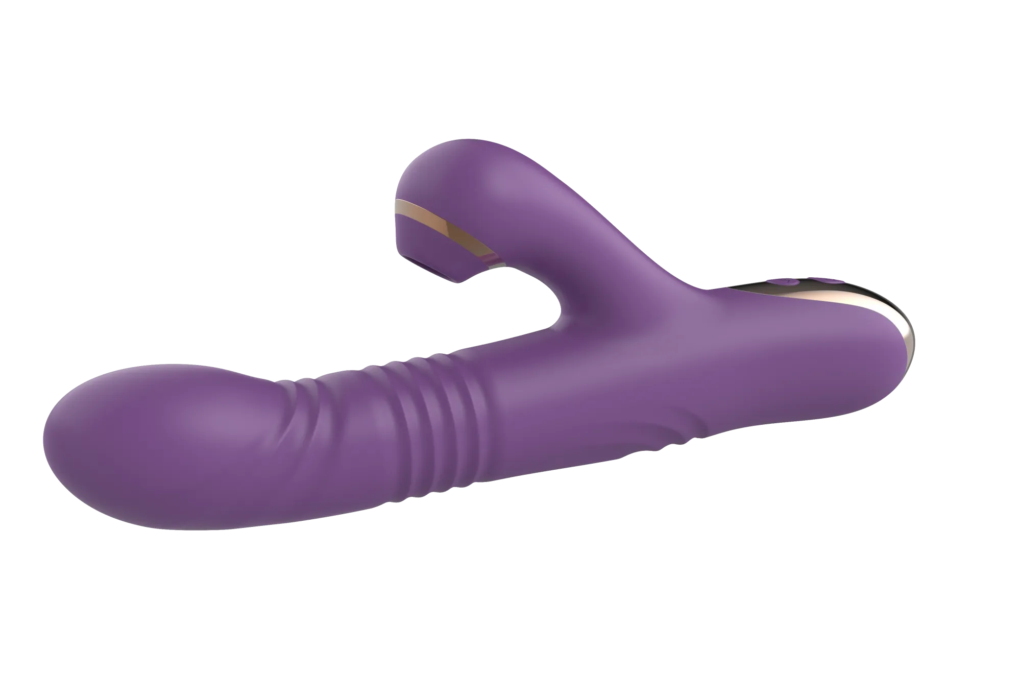 силиконовый вибратор с возвратно-поступательной стимуляцией sw24126-purple в Мурманске