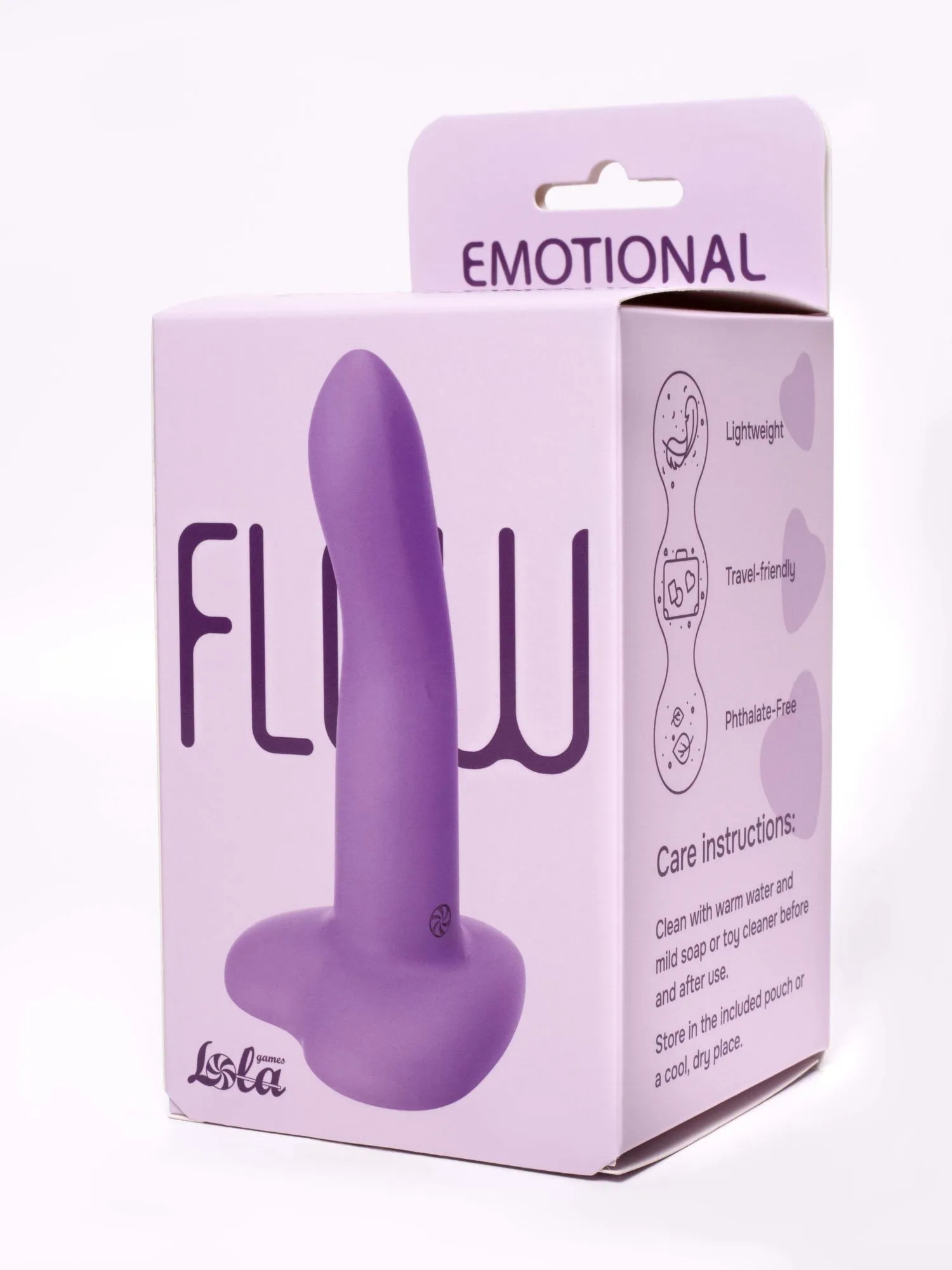 нереалистичный дилдо emotional purple 2045-01lola в Мурманске