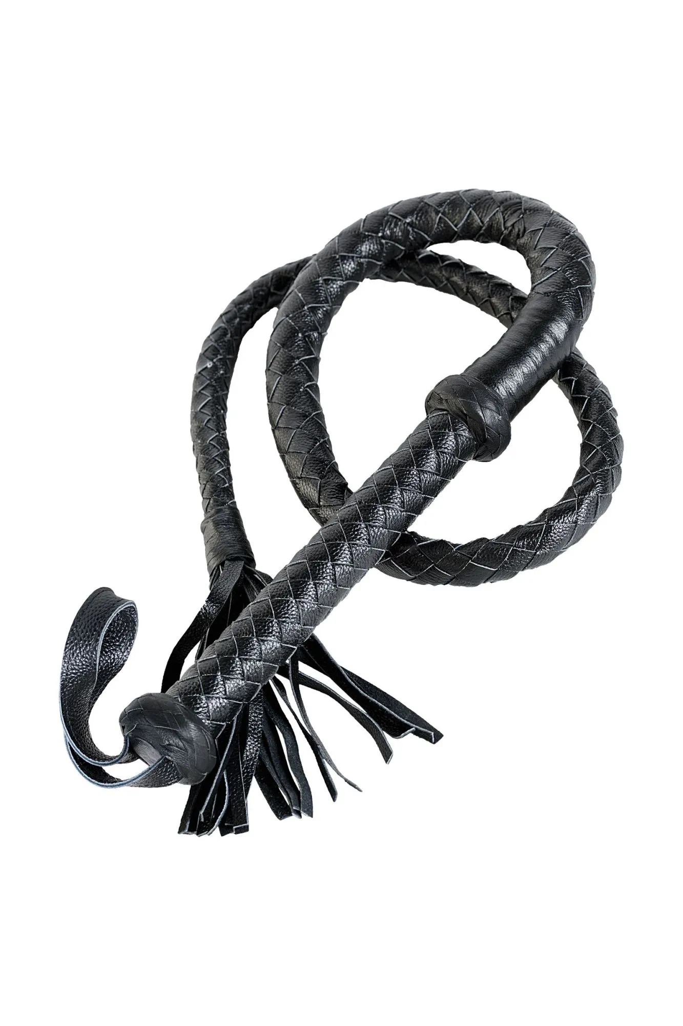 кнут плеть toyfa theatre кожаный, cерый, 1,75 м в Мурманске