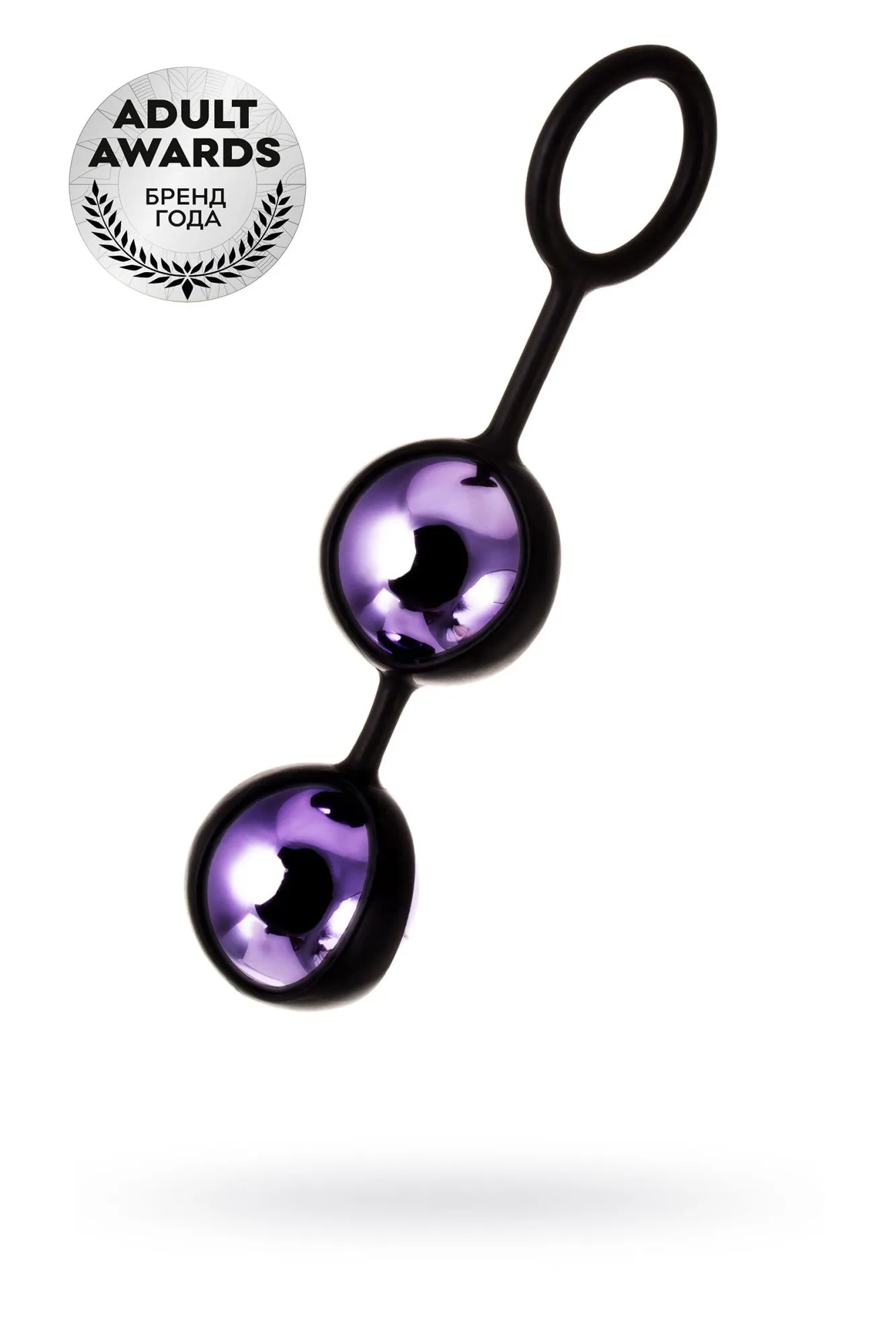 вагинальные шарики toyfa a-toys raspy, abs пластик, фиолетовый, 14 см в Мурманске