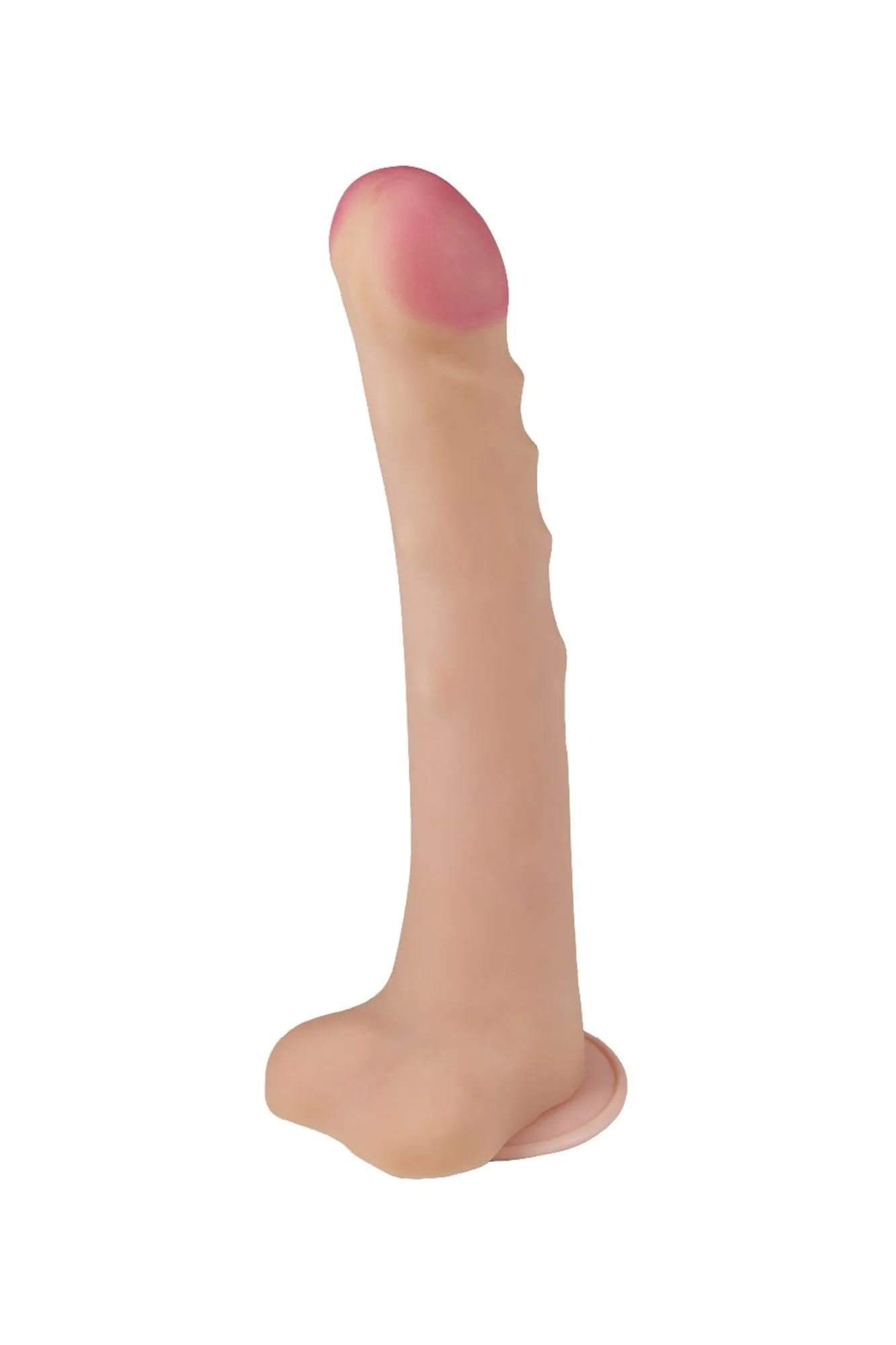 фаллоимитатор неоскин - супергигант с присоской lovetoy, tpr, телесный, 39 см в Мурманске