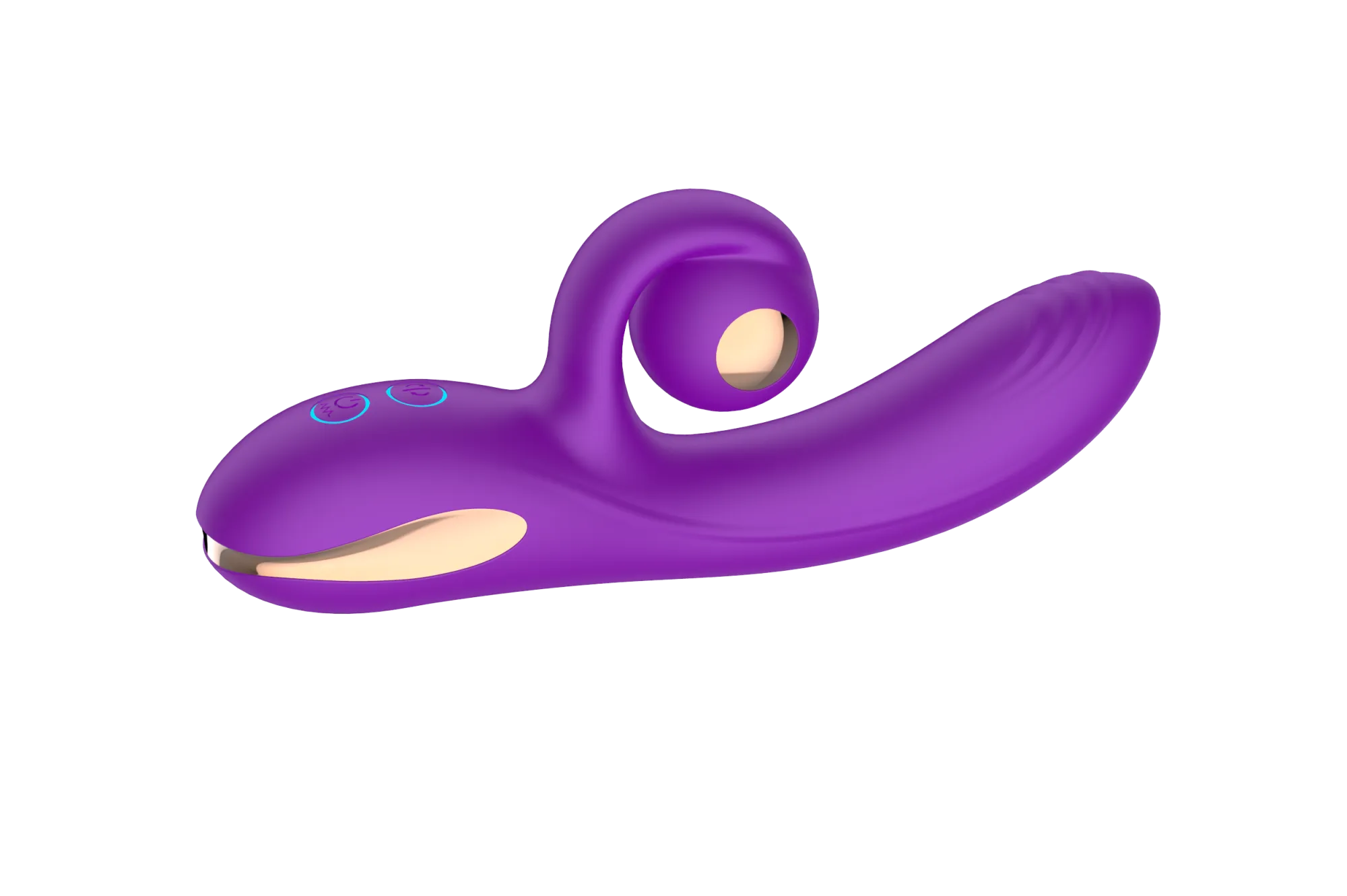 силиконовый вибратор-кролик с функцией вращения sw3052-purple в Мурманске