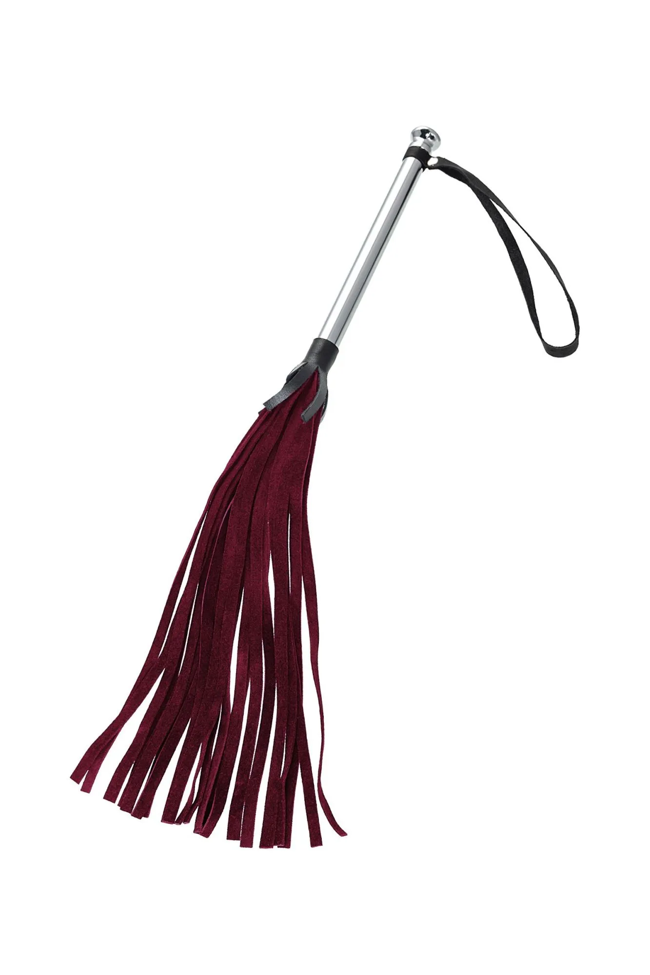 плеть pecado bdsm, «бургундия», натуральный велюр, красная в Мурманске