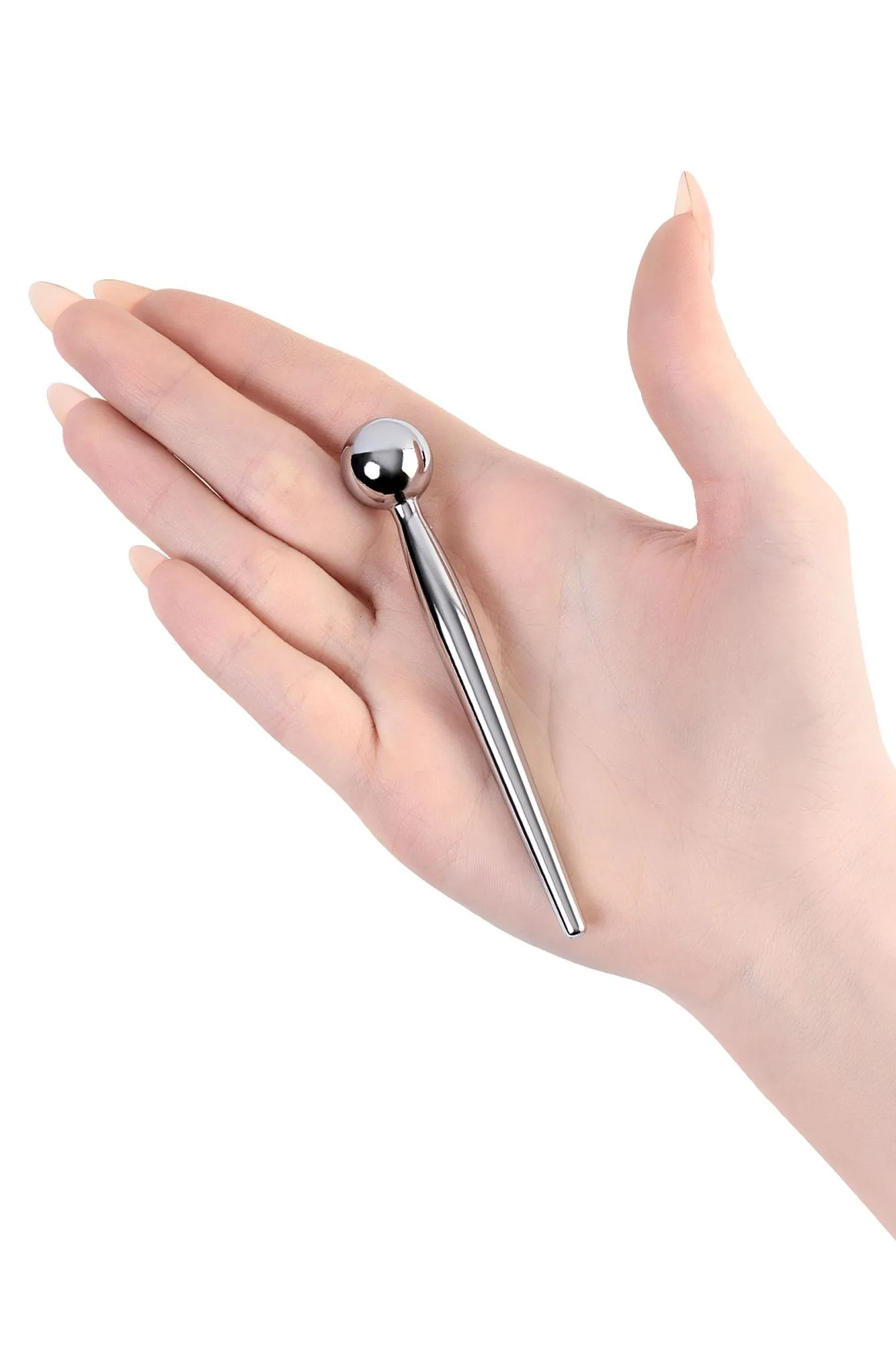 уретральный плаг toyfa metal с ограничителем-шариком, серебряный в Мурманске