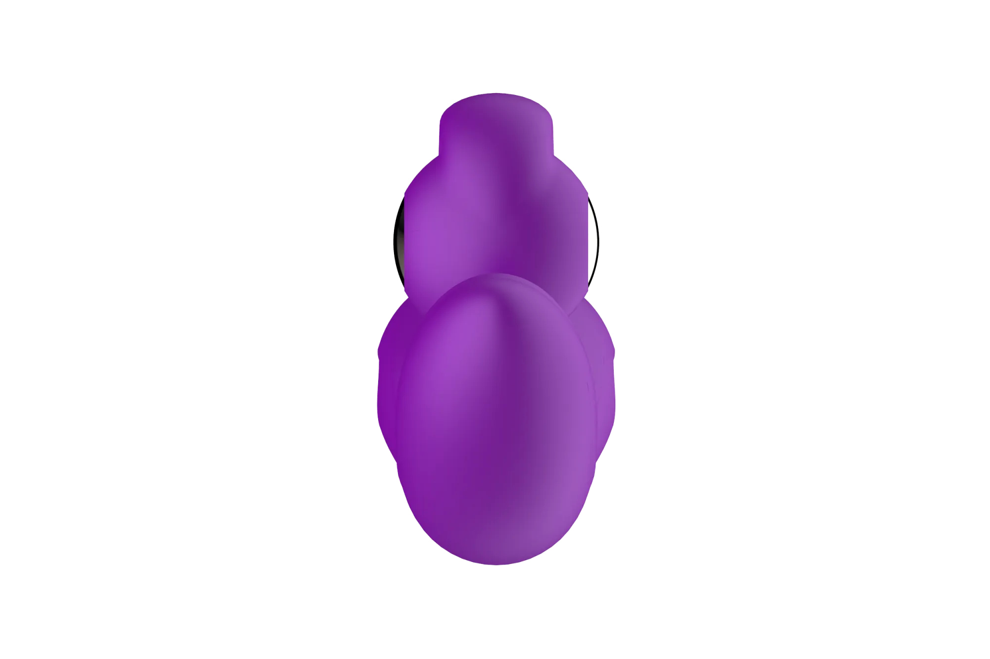 силиконовый вибратор-кролик с функцией вращения sw3052-purple в Мурманске