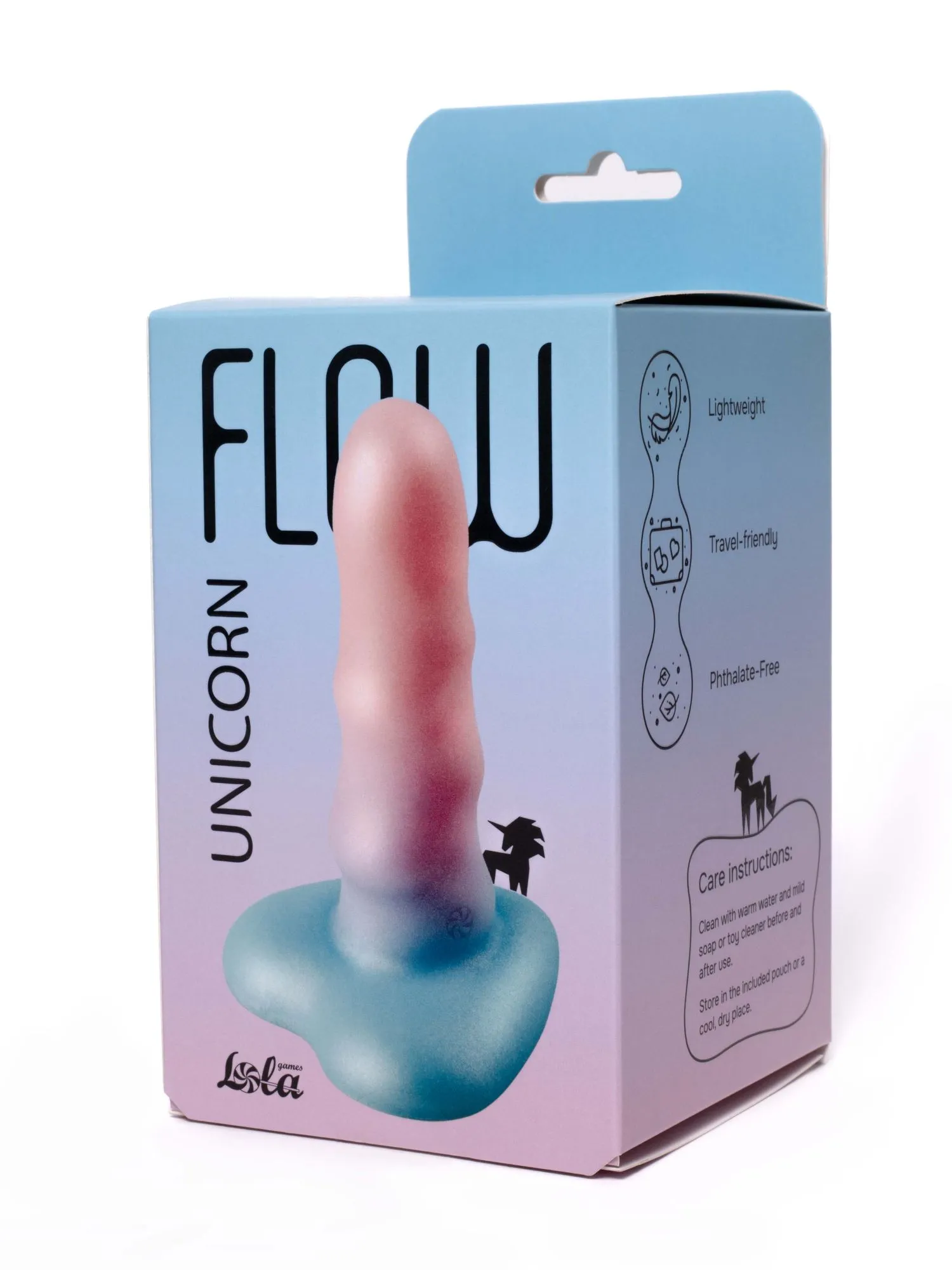 нереалистичный дилдо unicorn mini light 2047-02lola в Мурманске