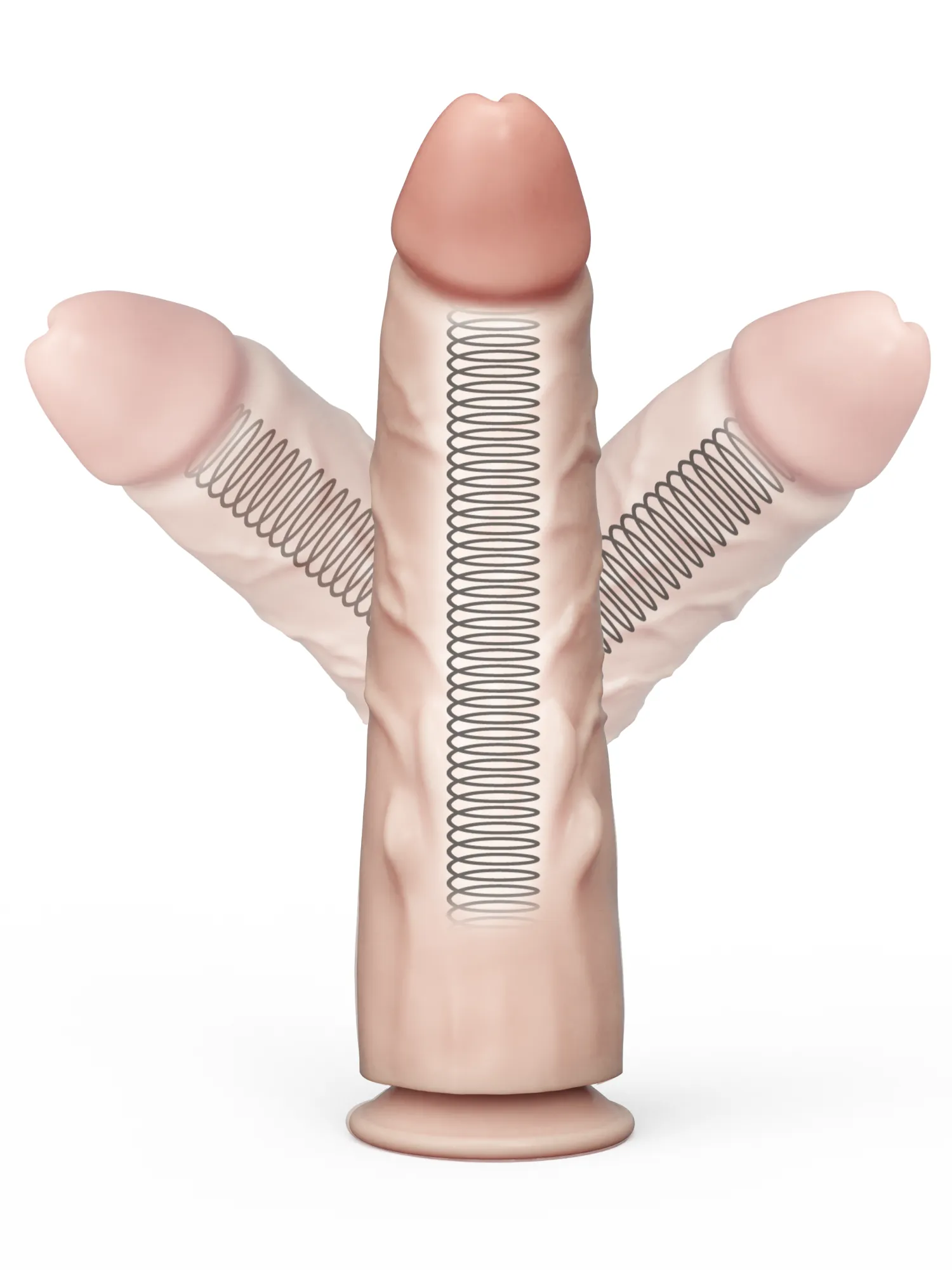 гибкий фаллоимитатор lovetoy с подвижной кожей в ламинате 882600ru в Мурманске