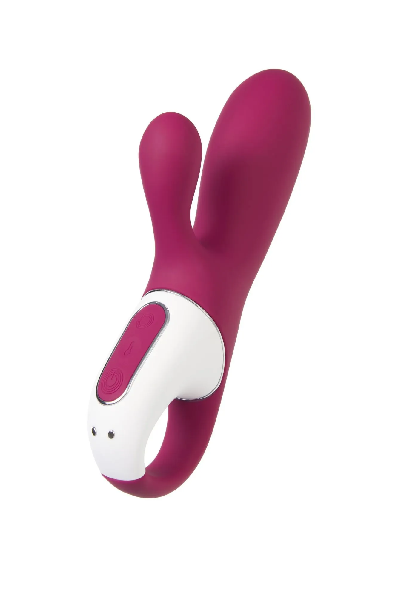 вибратор satisfyer hot bunny с клиторальным стимулятором, красный в Мурманске