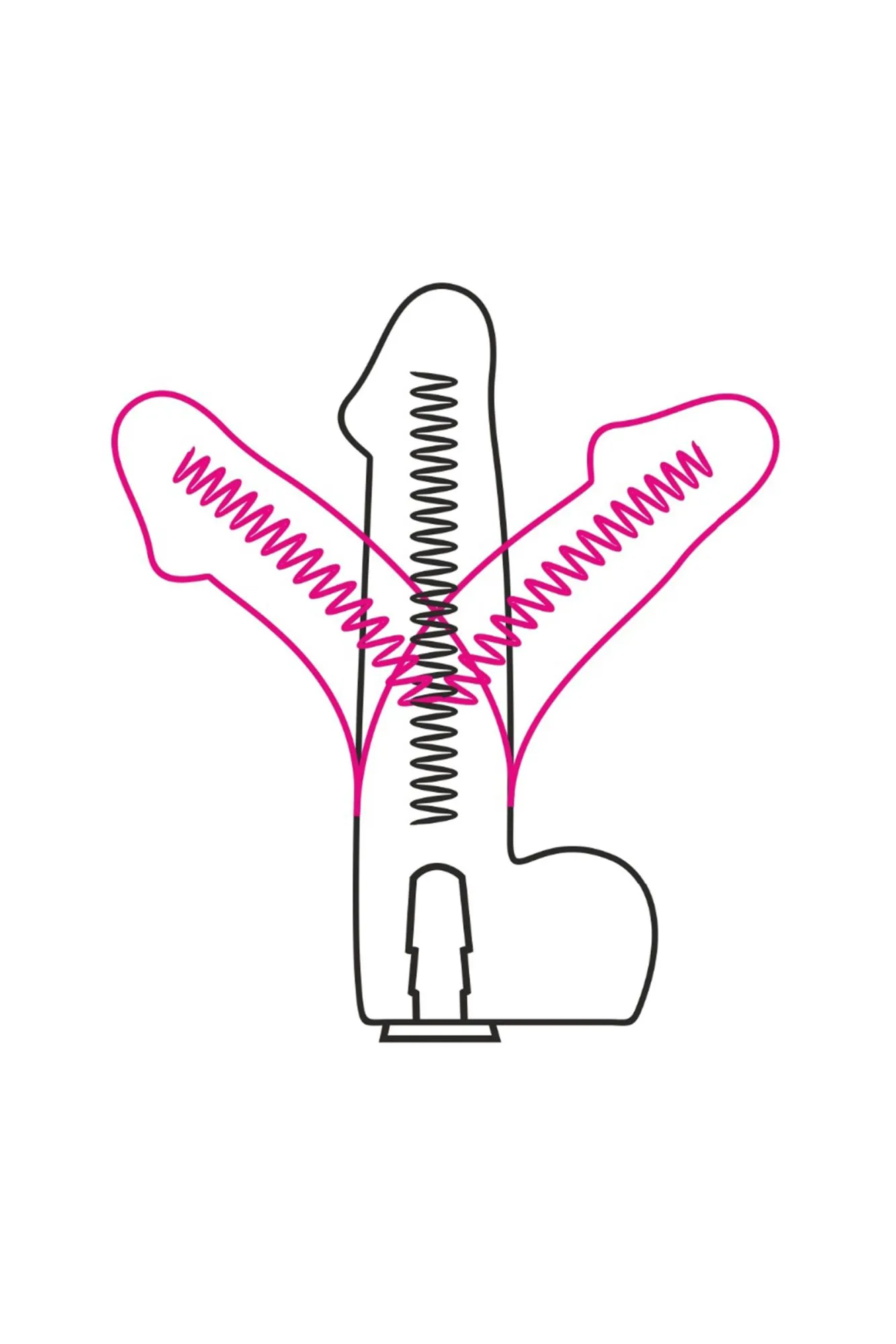фаллоимитатор неоскин на присоске flex & fix sistem lovetoy, tpr, телесный, 21 см в Мурманске