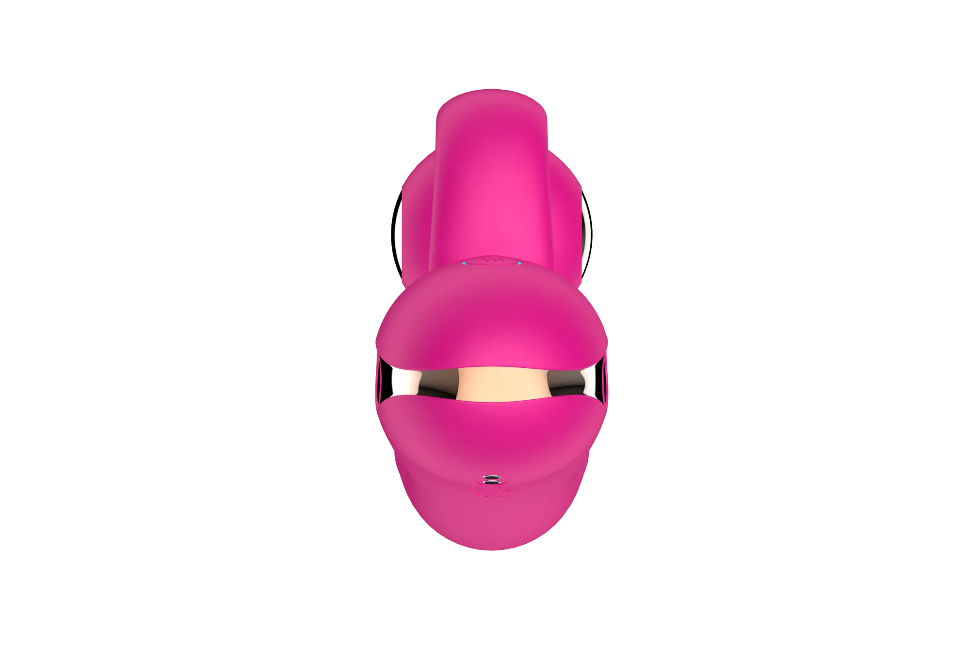 силиконовый вибратор-кролик с функцией вращения sw3052-hot-pink в Мурманске