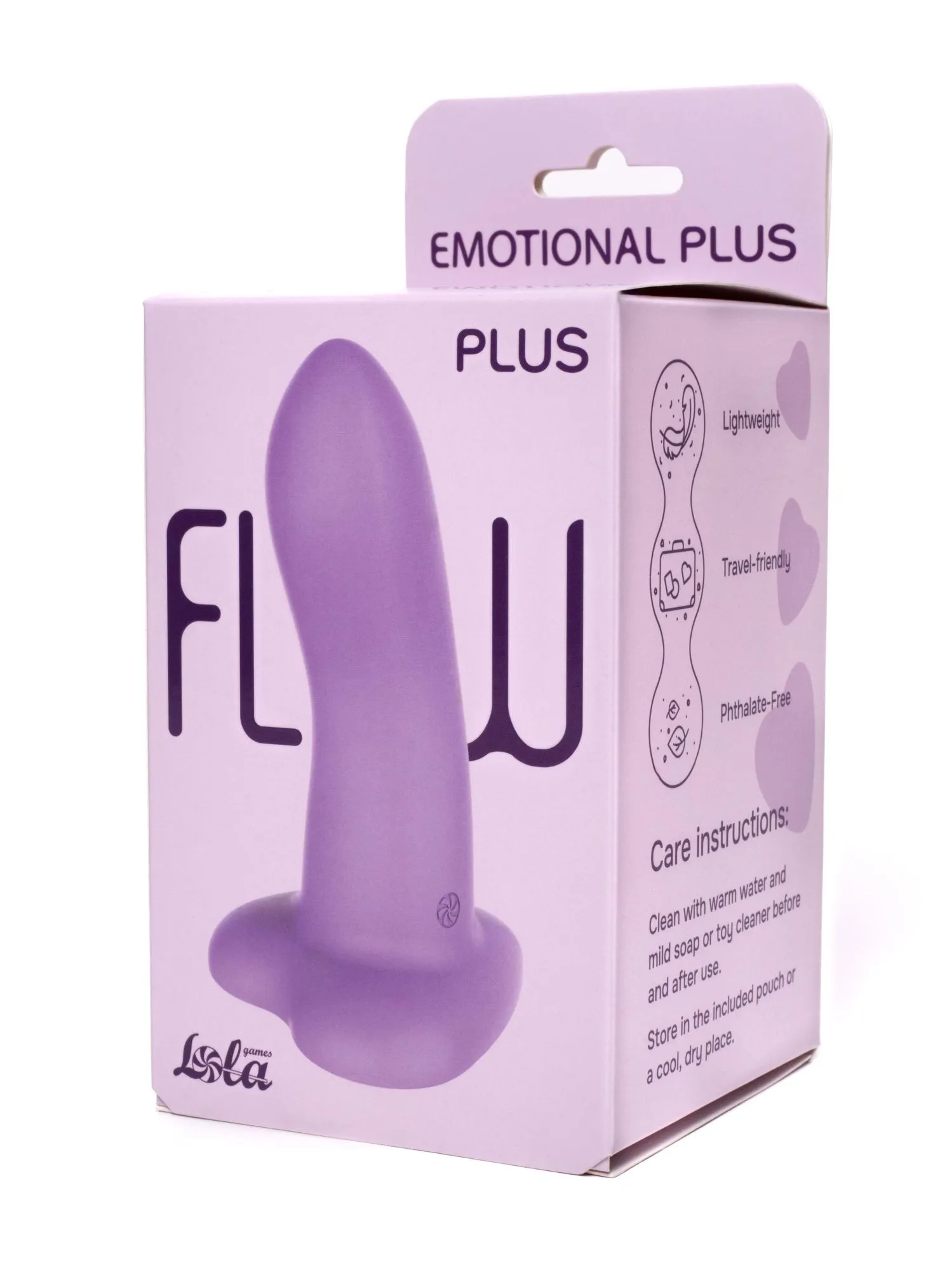 нереалистичный дилдо emotional plus purple 2044-01lola в Мурманске