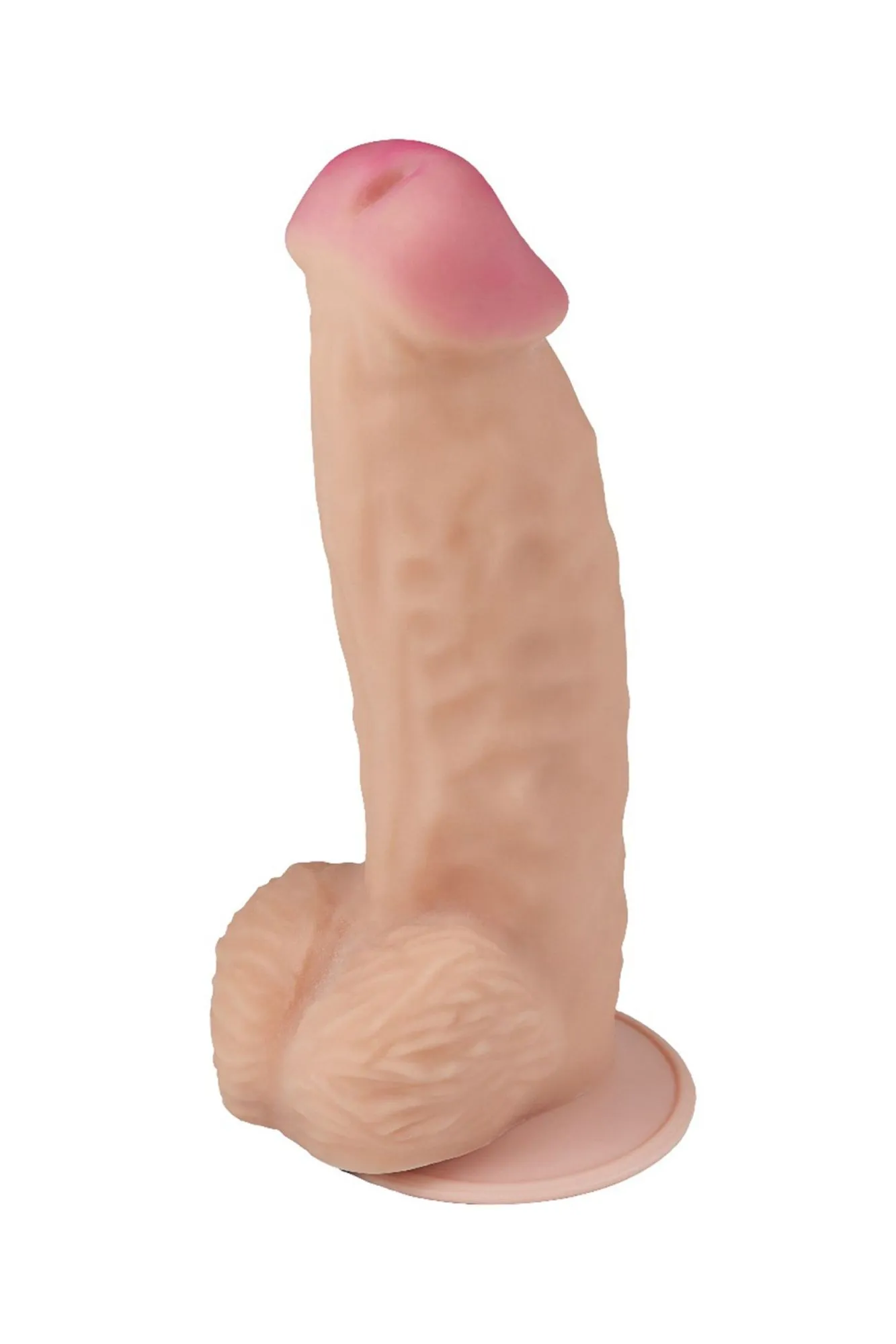 фаллоимитатор неоскин - супергигант с присоской lovetoy, tpr, телесный, 34,5 см в Мурманске