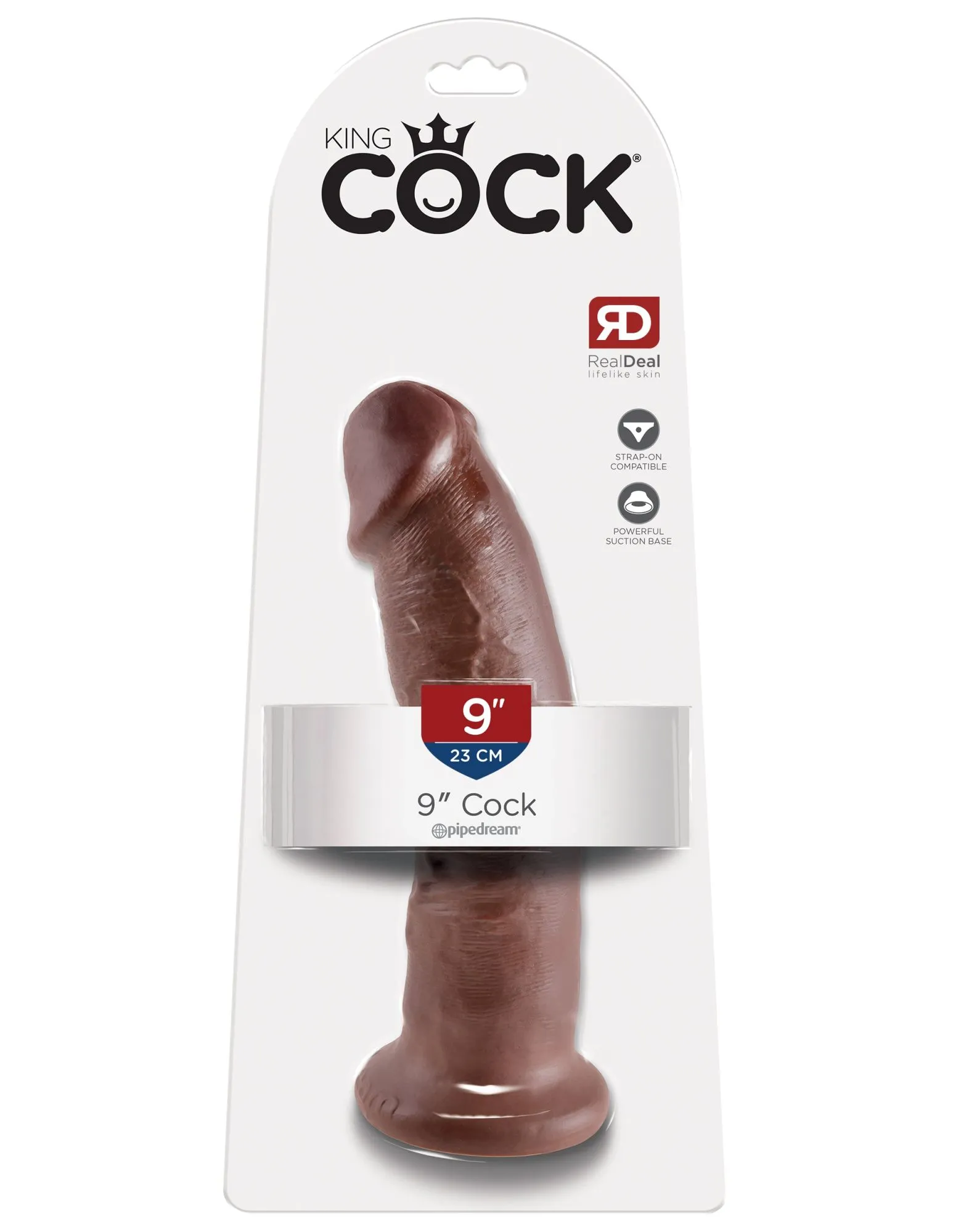 фаллоимитатор king cock 9" cock - brown pipedream 550429pd в Мурманске