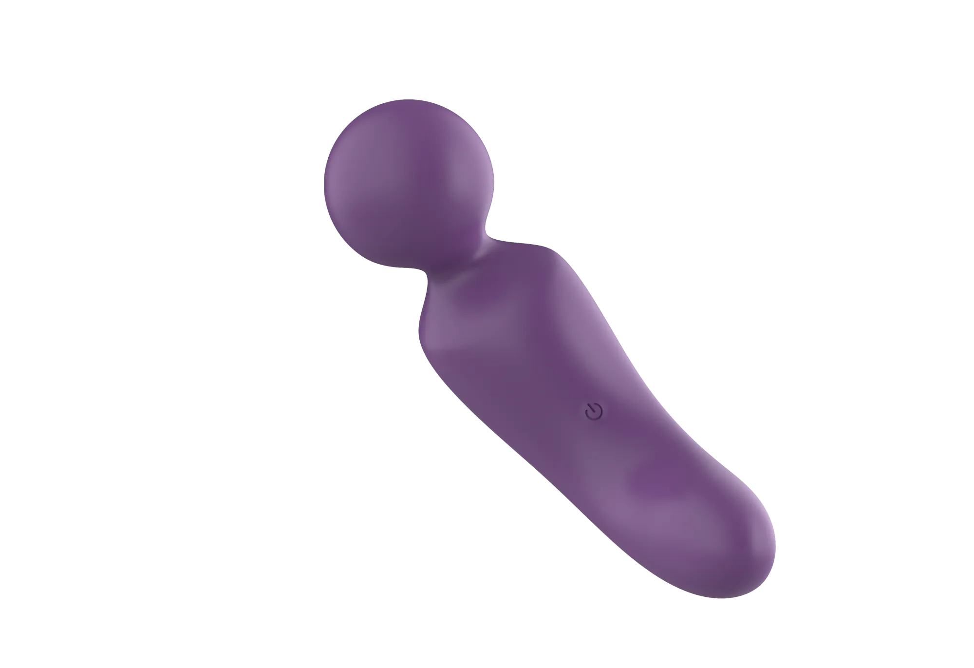 вибратор- вонд с изогнутым корпусом secwell sw24125-purple в Мурманске