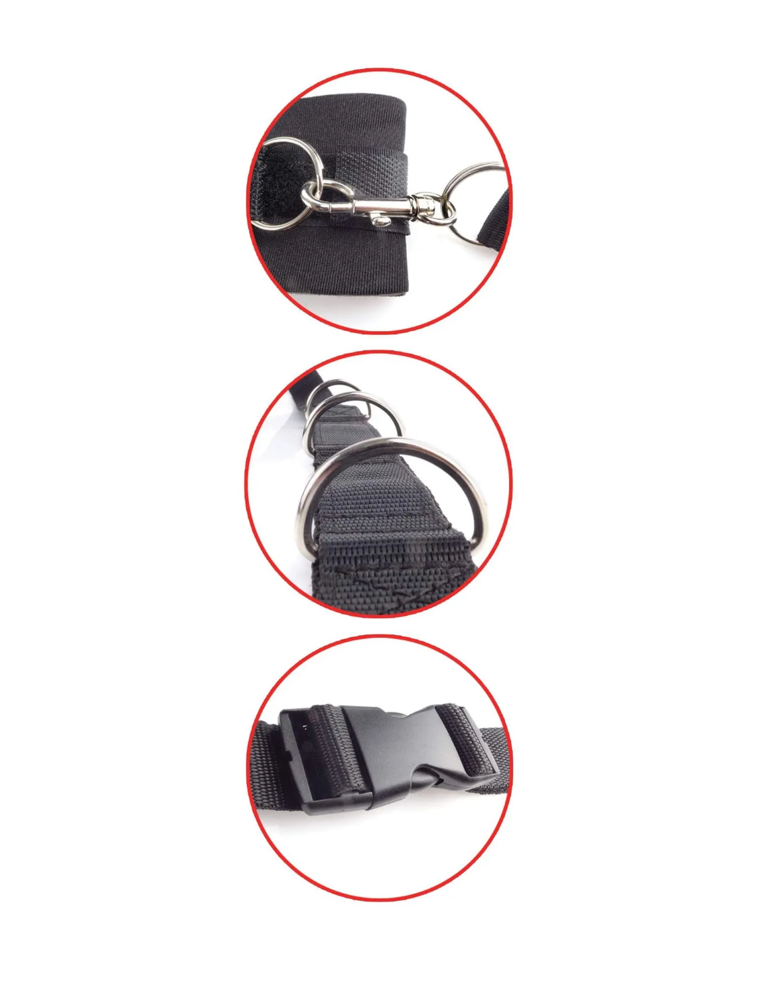 растяжка на кровать pipedream ultimate bed restraint system, черная в Мурманске