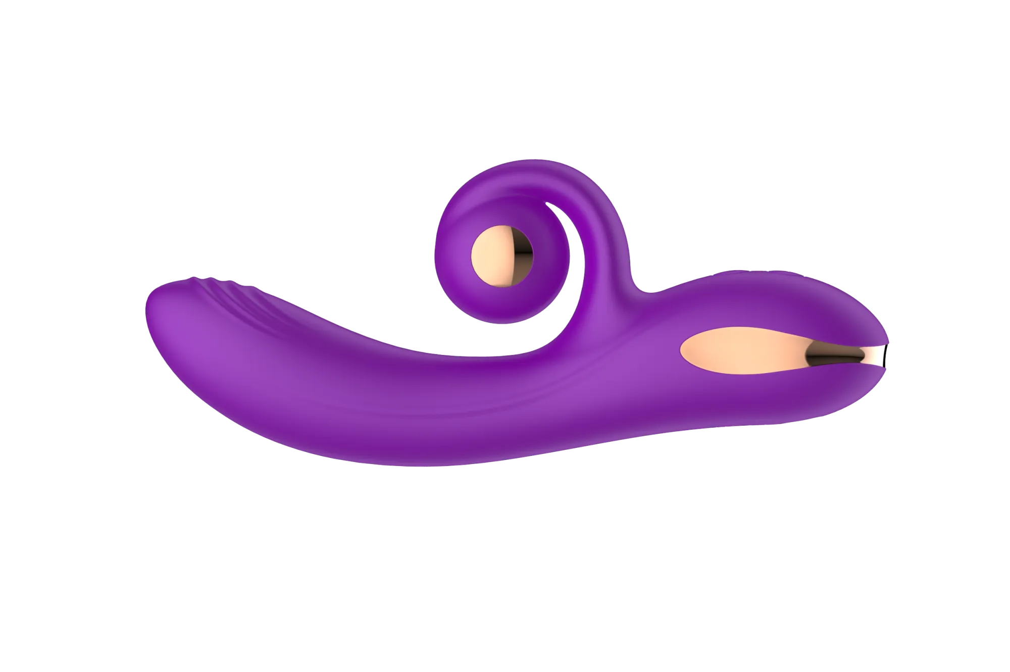 силиконовый вибратор-кролик с функцией вращения sw3052-purple в Мурманске