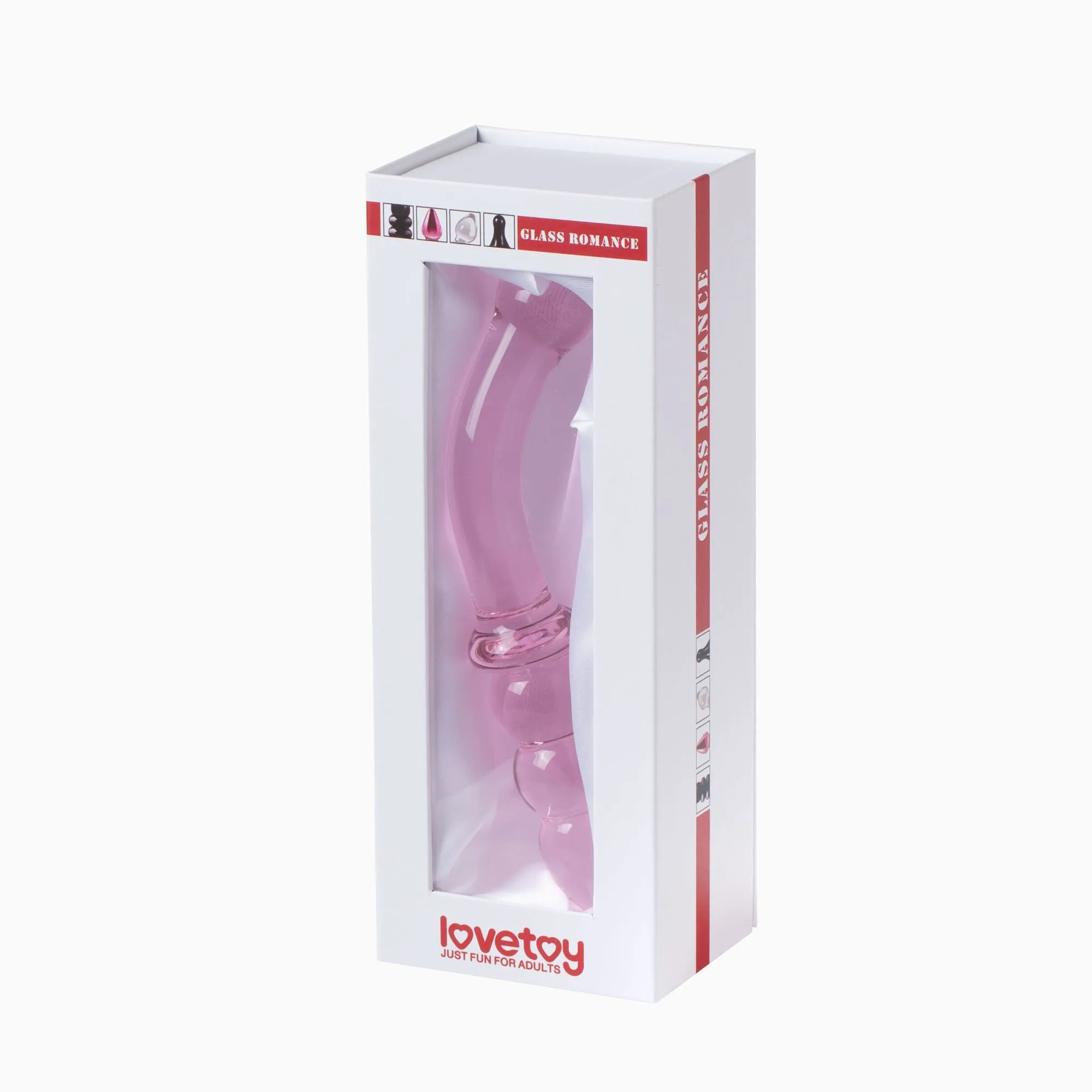 двусторонний фаллоимитатор lovetoy, розовый в Мурманске