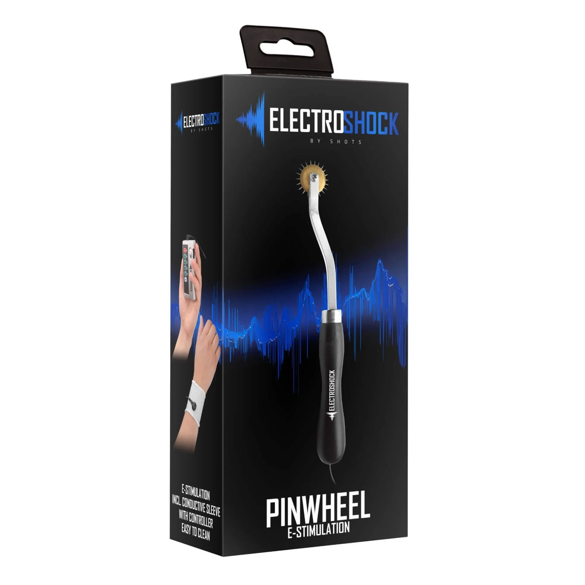 электростимулятор колесо вартенберга shots media electroshock pinwheel, черный в Мурманске