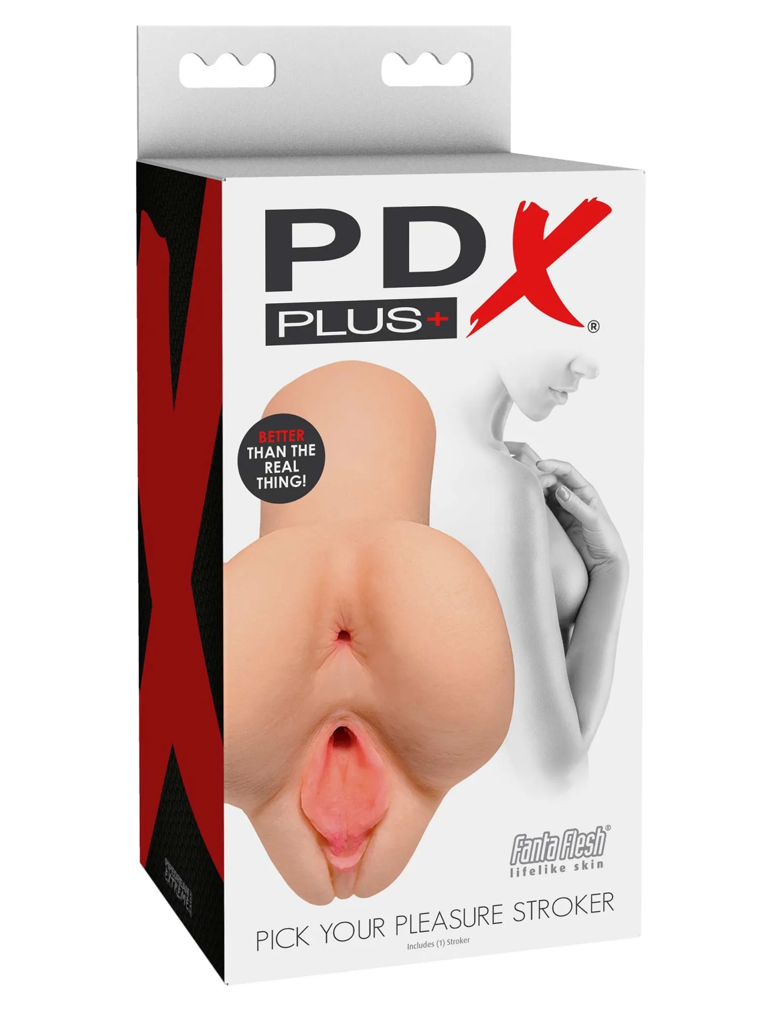 мастурбатор с двумя входами double stroker pipedream rd60821pd в Мурманске