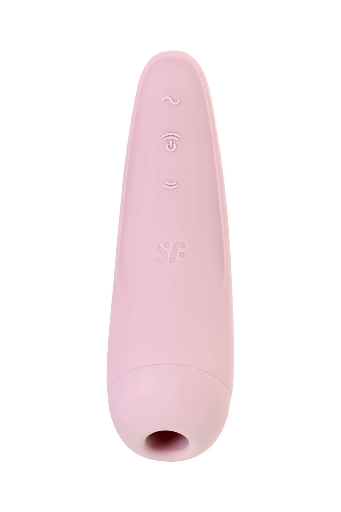 вакуум-волновой бесконтактный стимулятор клитора satisfyer curvy 2+, силикон, розовый, 13,41 см. в Мурманске