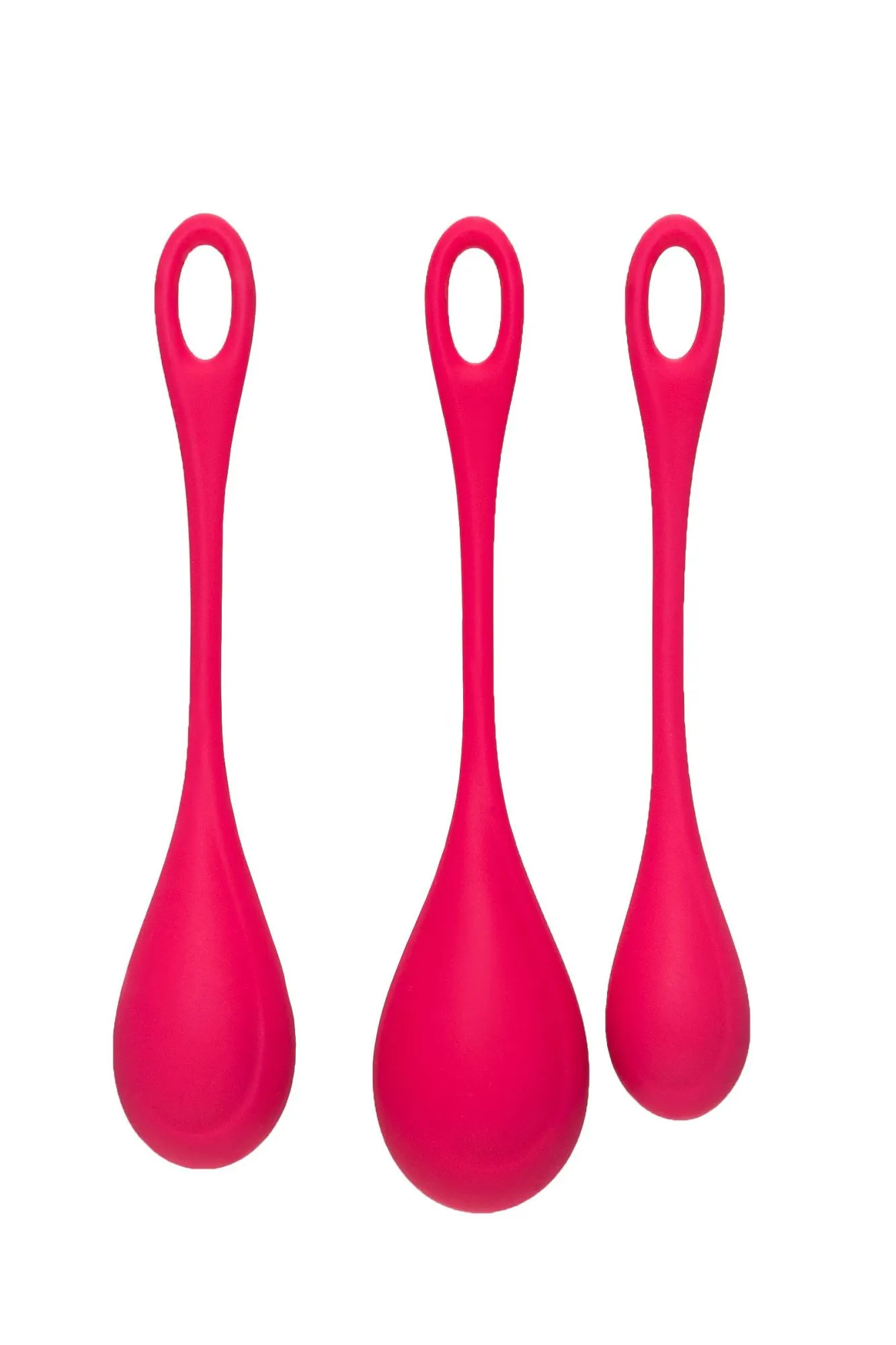 набор вагинальных шариков satisfyer yoni, силикон, красный, ø 2 см. в Мурманске