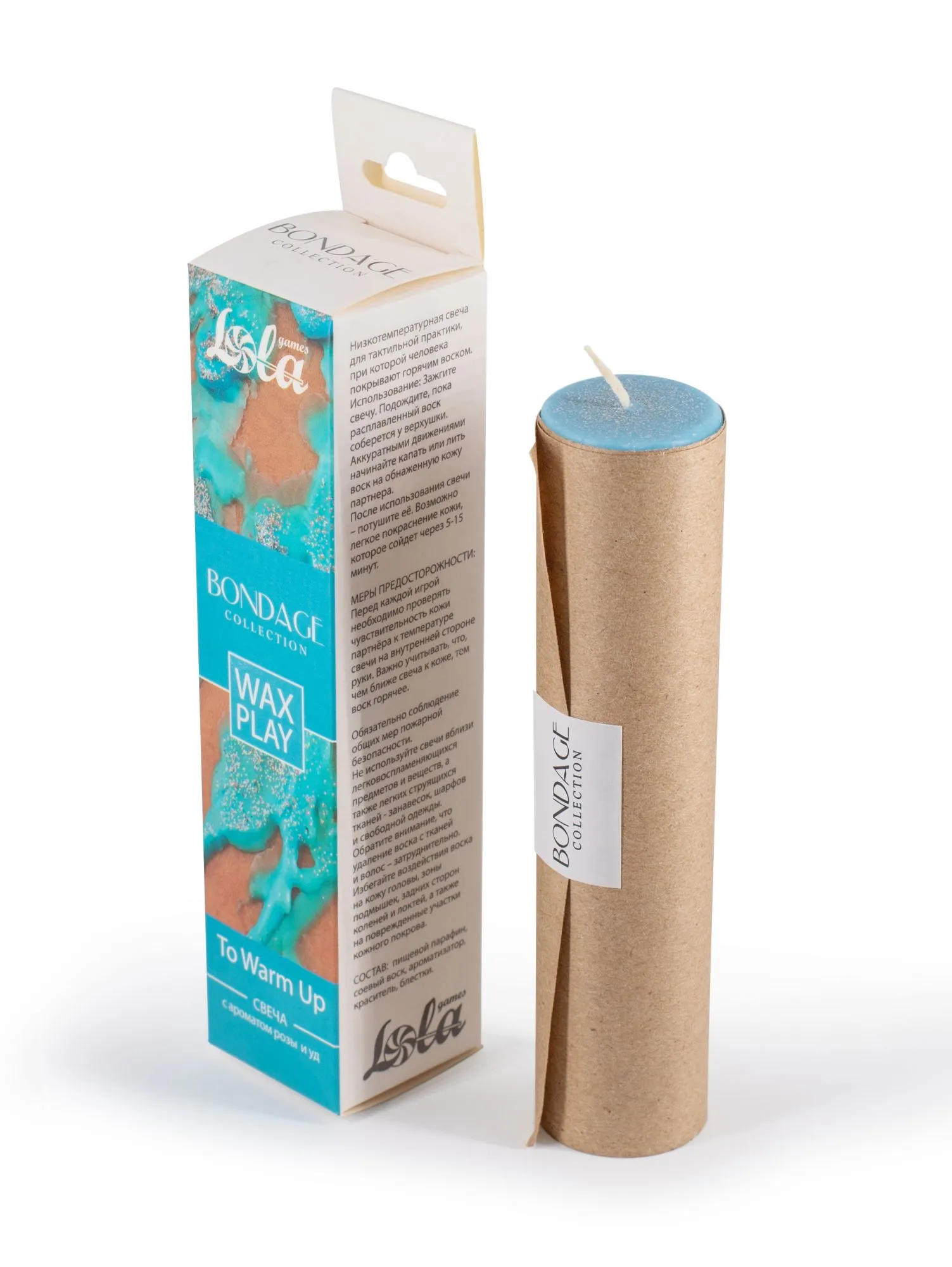 свеча для wax play bondage to warm up 1066-01lola в Мурманске