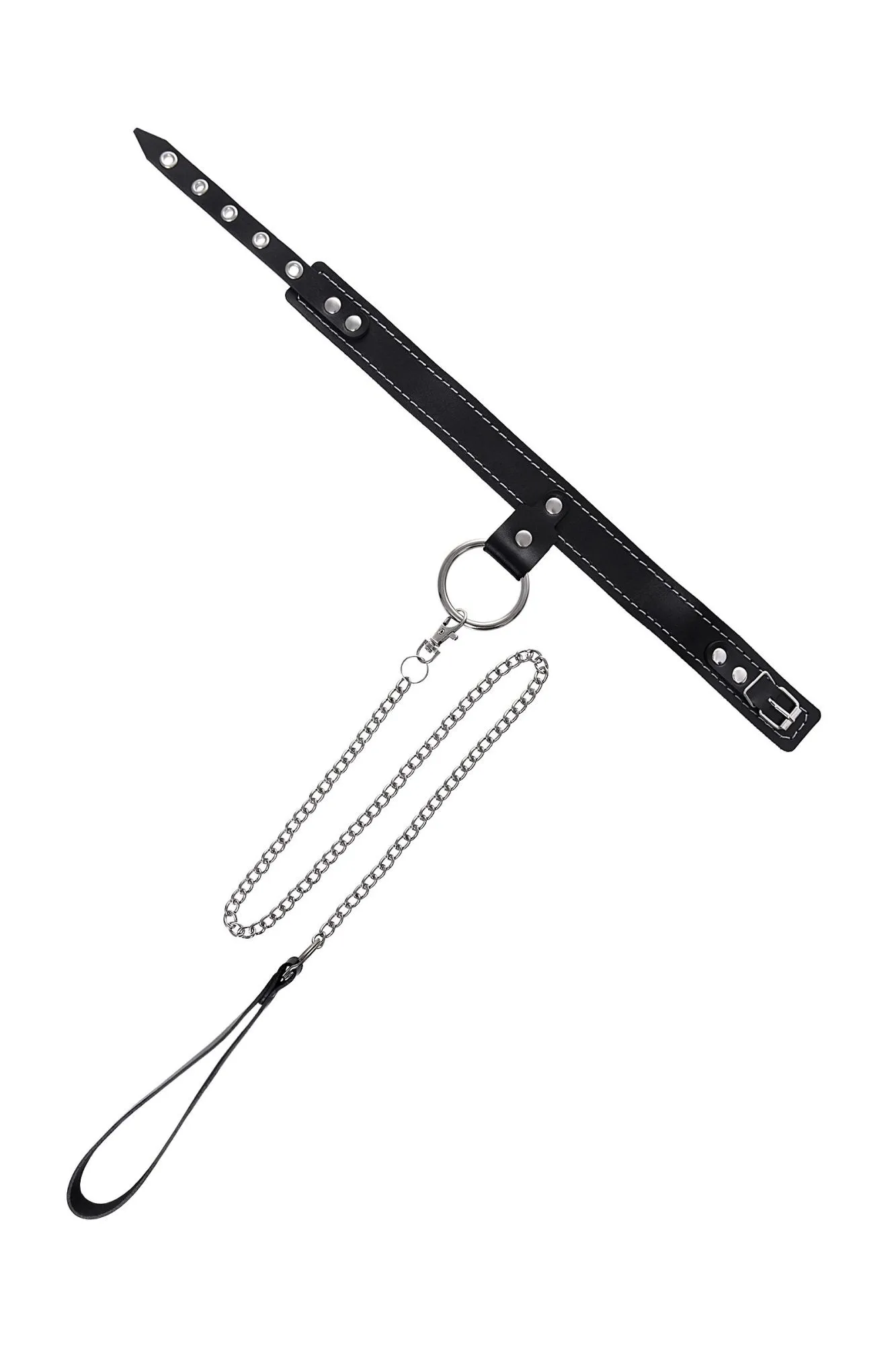 ошейник pecado bdsm, однослойный pecado bdsm, узкий, натуральная кожа, черный в Мурманске