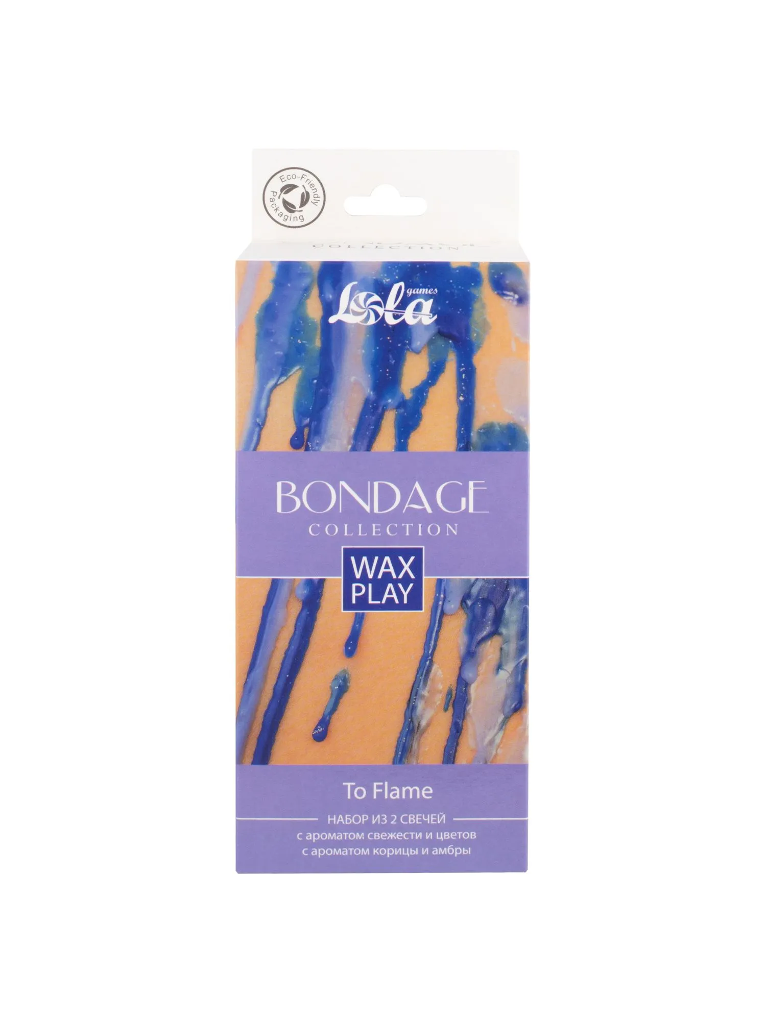 набор из 2 wax play свечей bondage to flame 1067-02lola в Мурманске