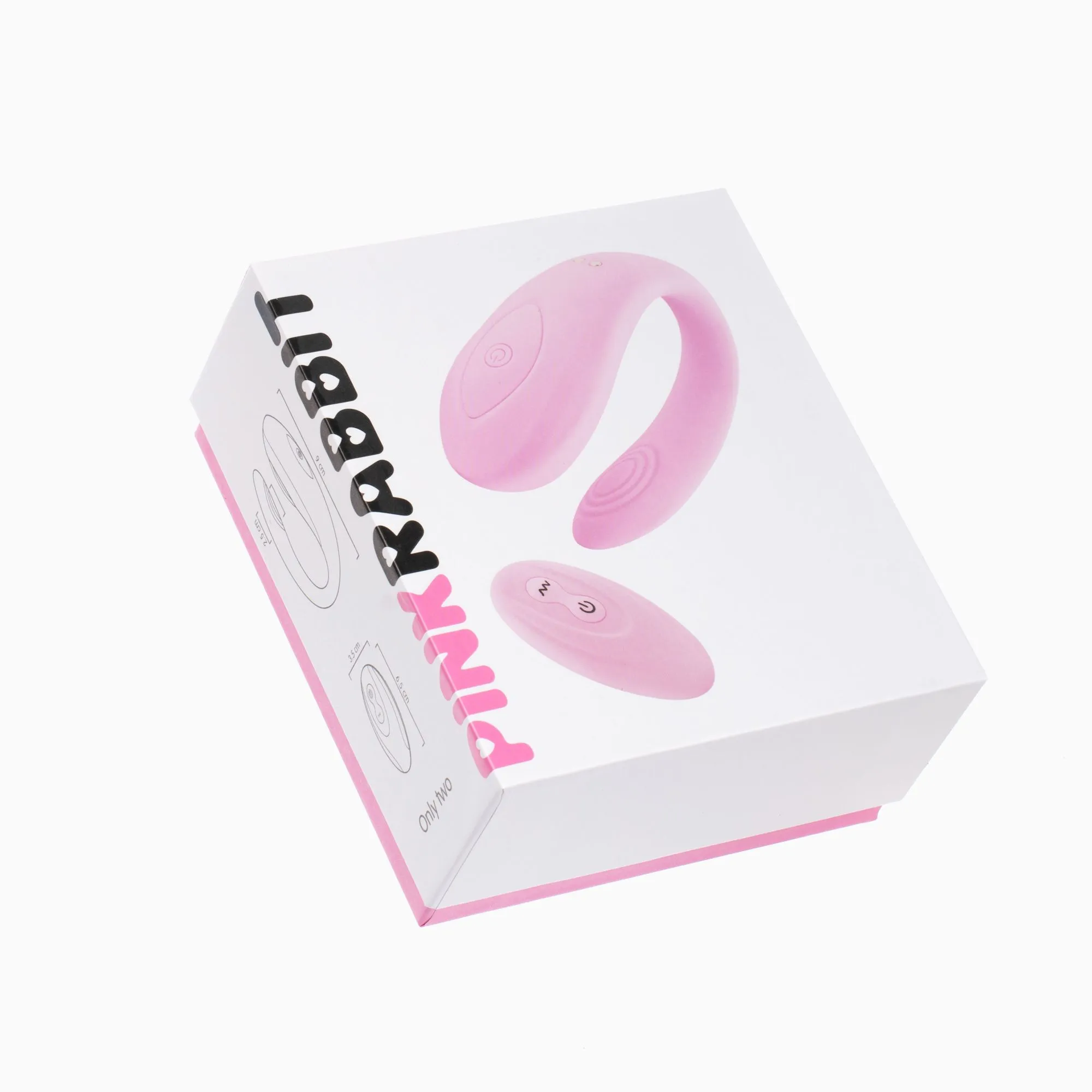 стимулятор для пар pinkrabbit only two, розовый в Мурманске