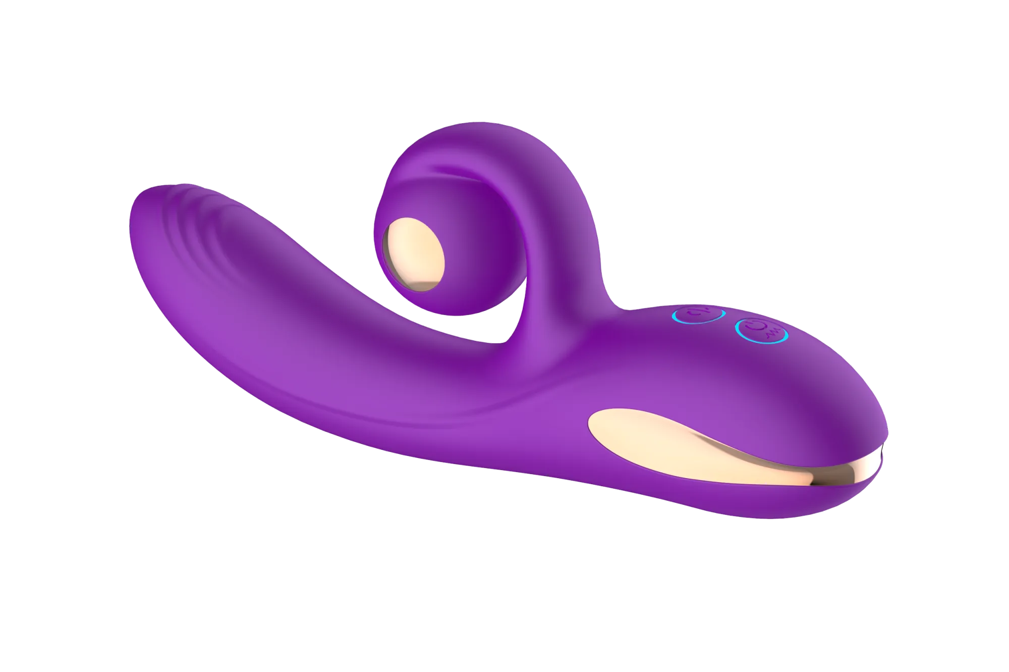силиконовый вибратор-кролик с функцией вращения sw3052-purple в Мурманске