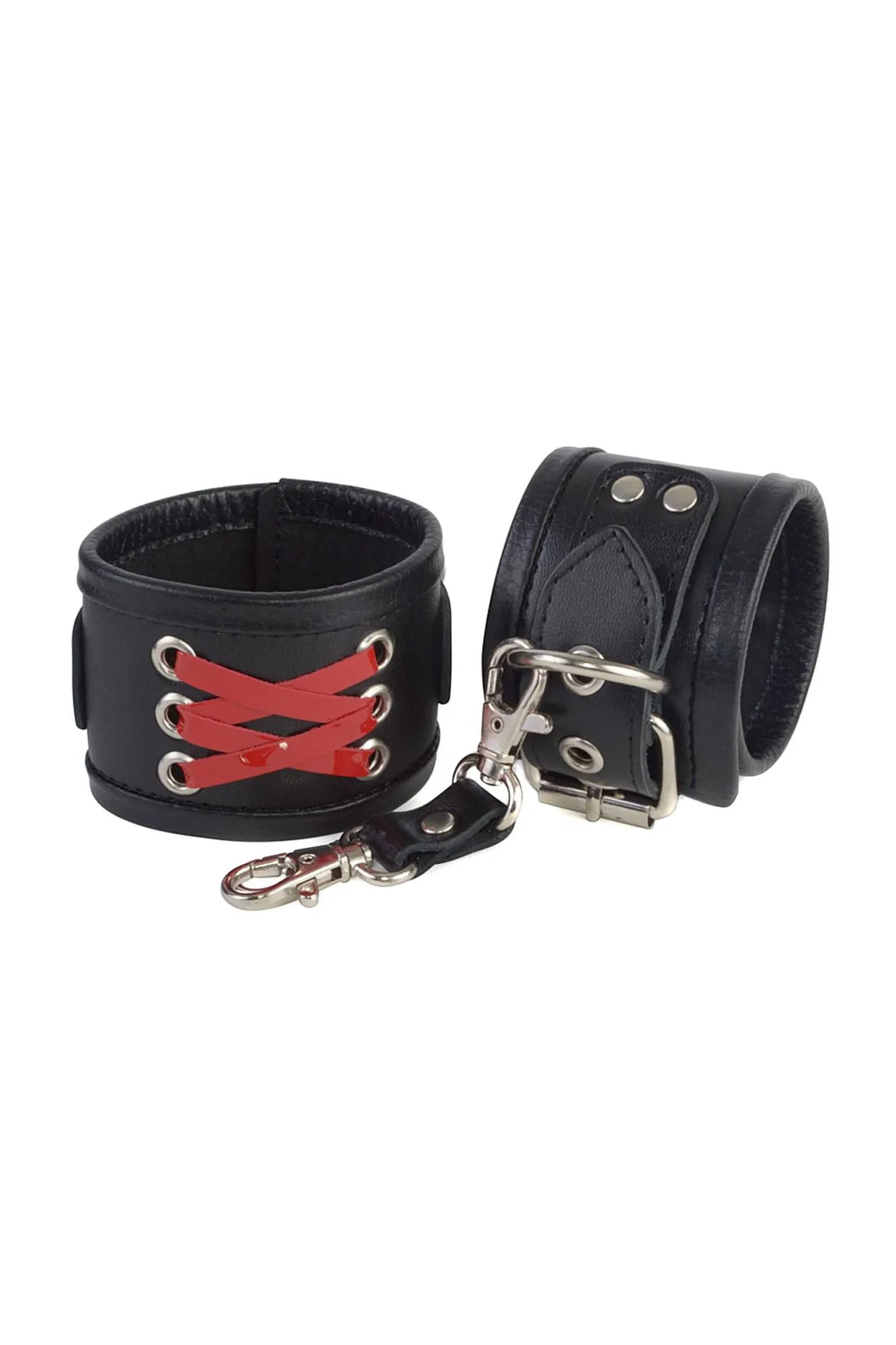 наручники sitabella, кожа, чёрные в Мурманске