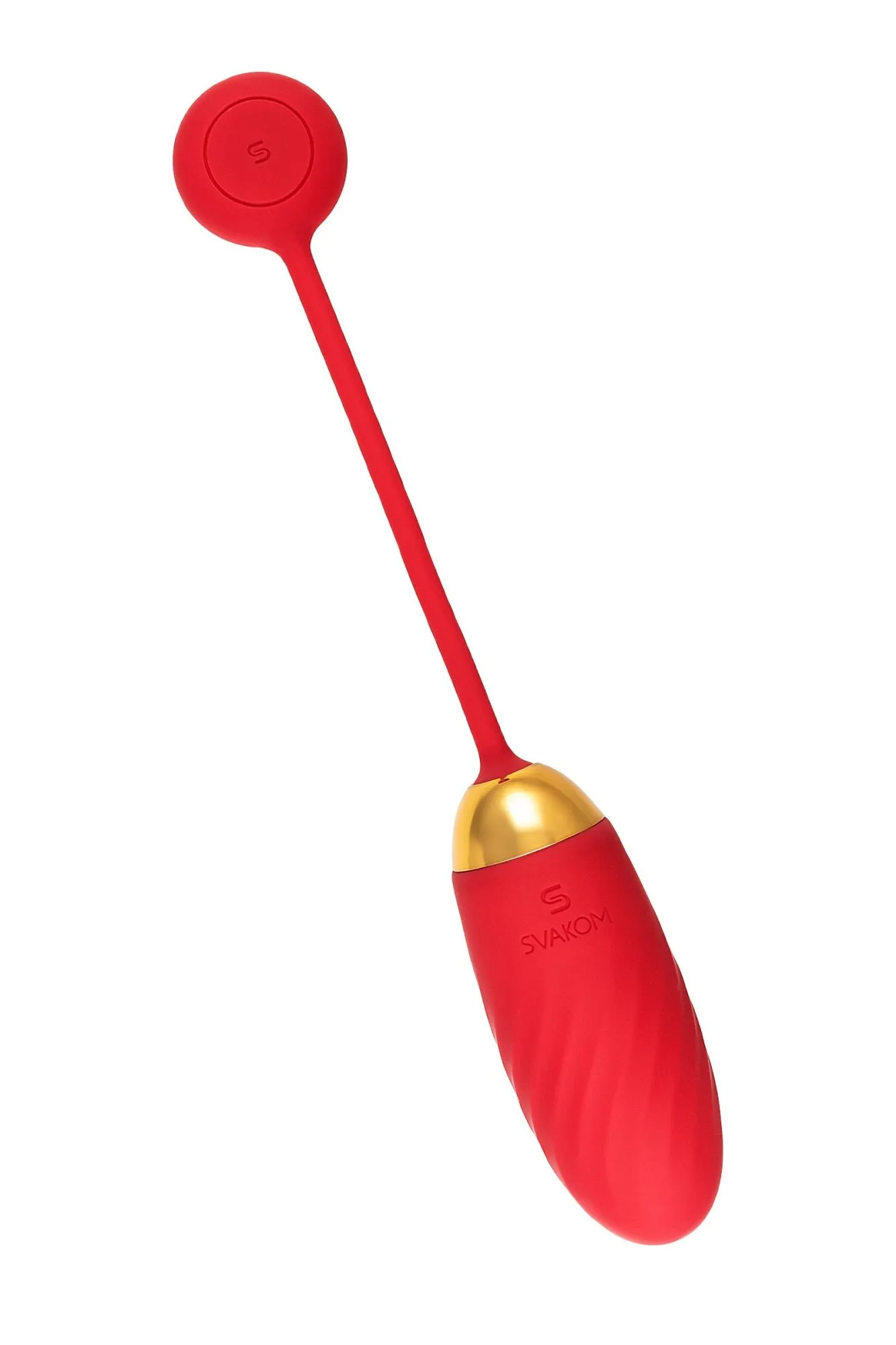 виброяйцо svakom ella neo на ду, с приложением, силикон, красное в Мурманске