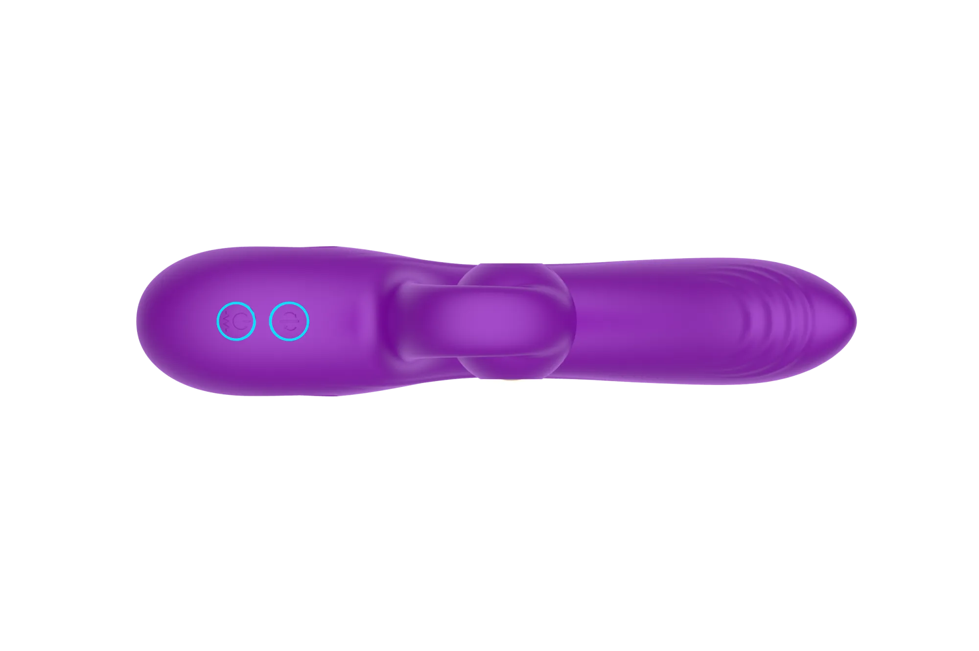 силиконовый вибратор-кролик с функцией вращения sw3052-purple в Мурманске