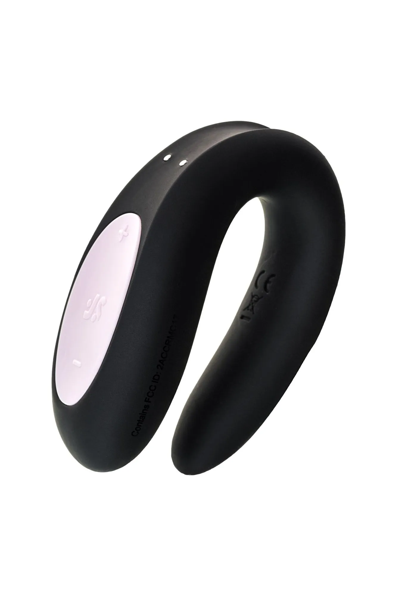 многофункциональный стимулятор для пар satisfyer partner double joy, силикон, чёрный, 18 см. в Мурманске