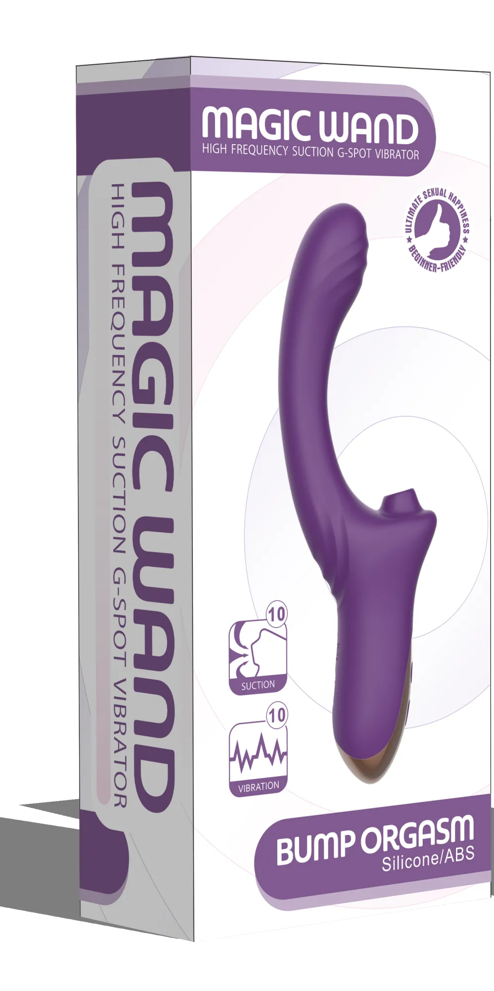 вагинально-клиторальный вибратор secwell sw3044-purple в Мурманске