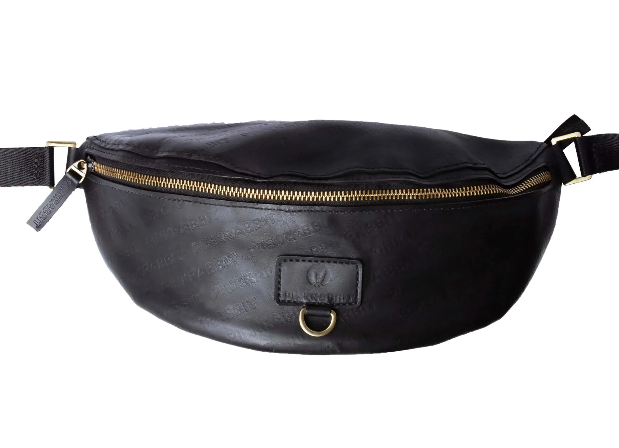 бананка черная с кольцом и принтом в Мурманске