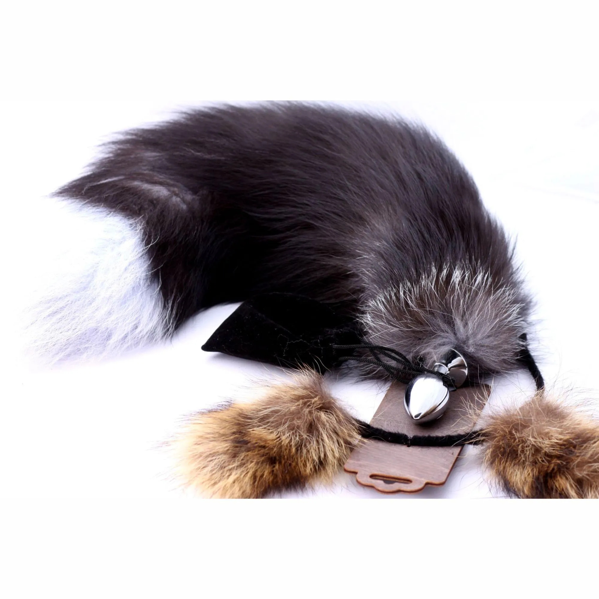 комплект хвост и ушки pinkrabbit из натурального меха в Мурманске