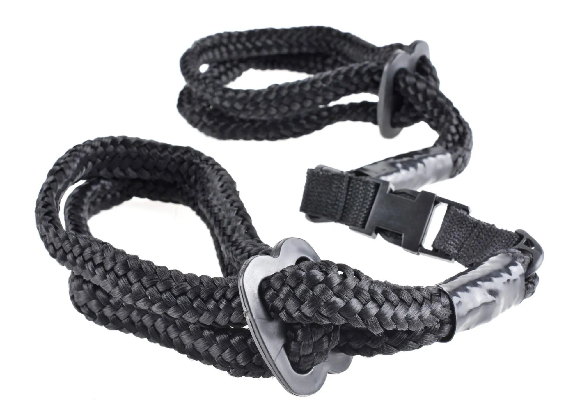 бдсм набор pipedream rope cuff and tether set, черный в Мурманске
