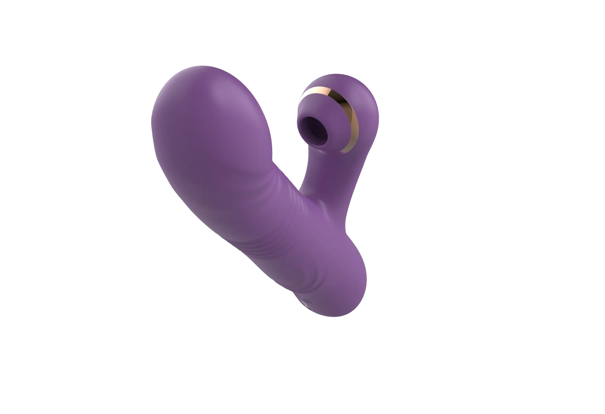 силиконовый вибратор с возвратно-поступательной стимуляцией sw24126-purple в Мурманске