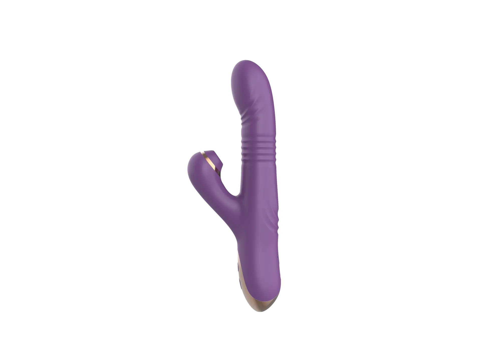 силиконовый вибратор с возвратно-поступательной стимуляцией sw24126-purple в Мурманске