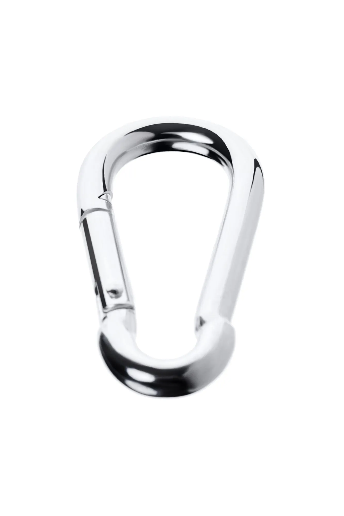 карабин toyfa metal, металл, серебряный, 5 см в Мурманске