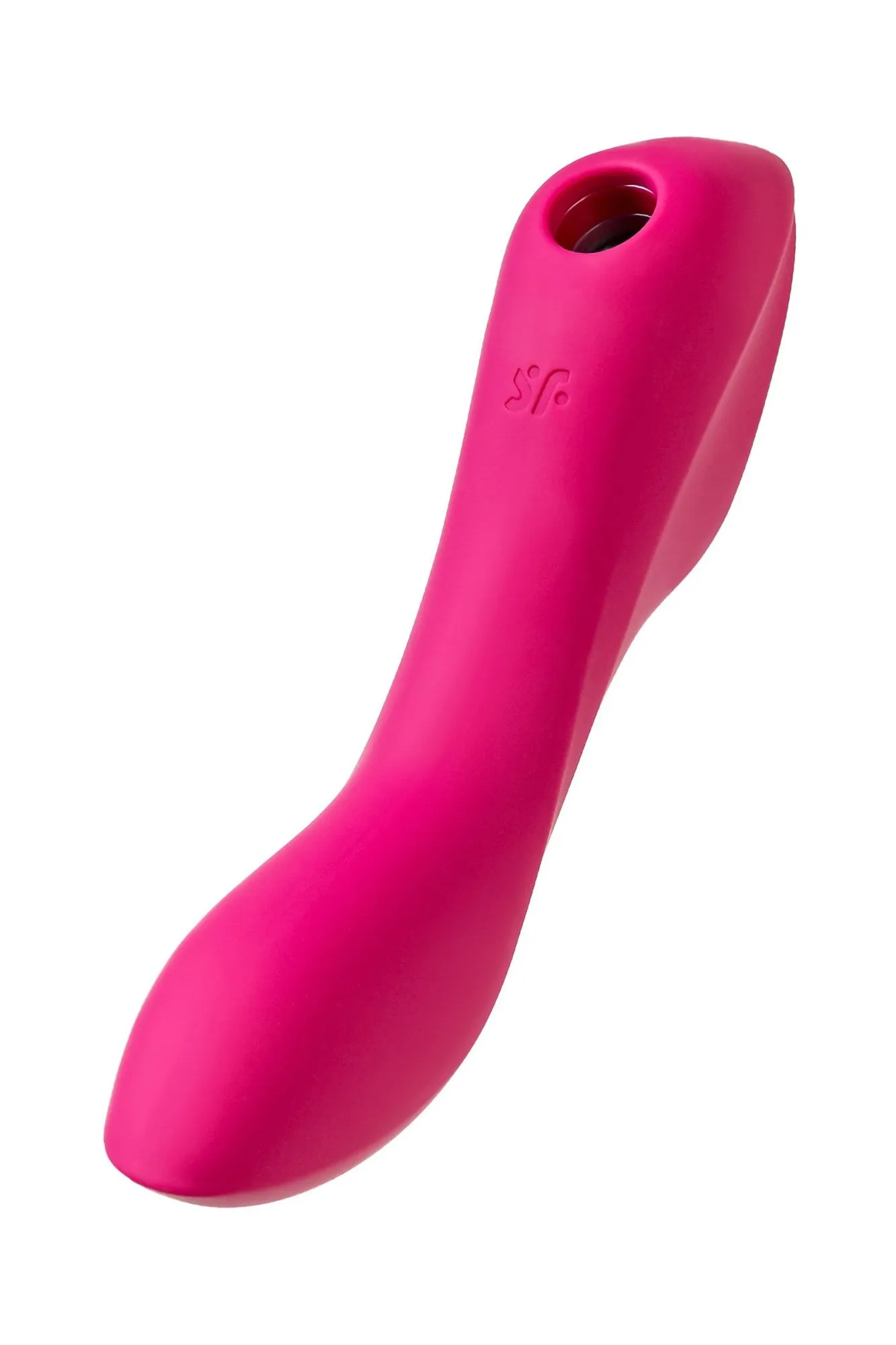 вакуум-волновой бесконтактный стимулятор клитора satisfyer curvy trinity 3, силикон, красный, 5,35см в Мурманске