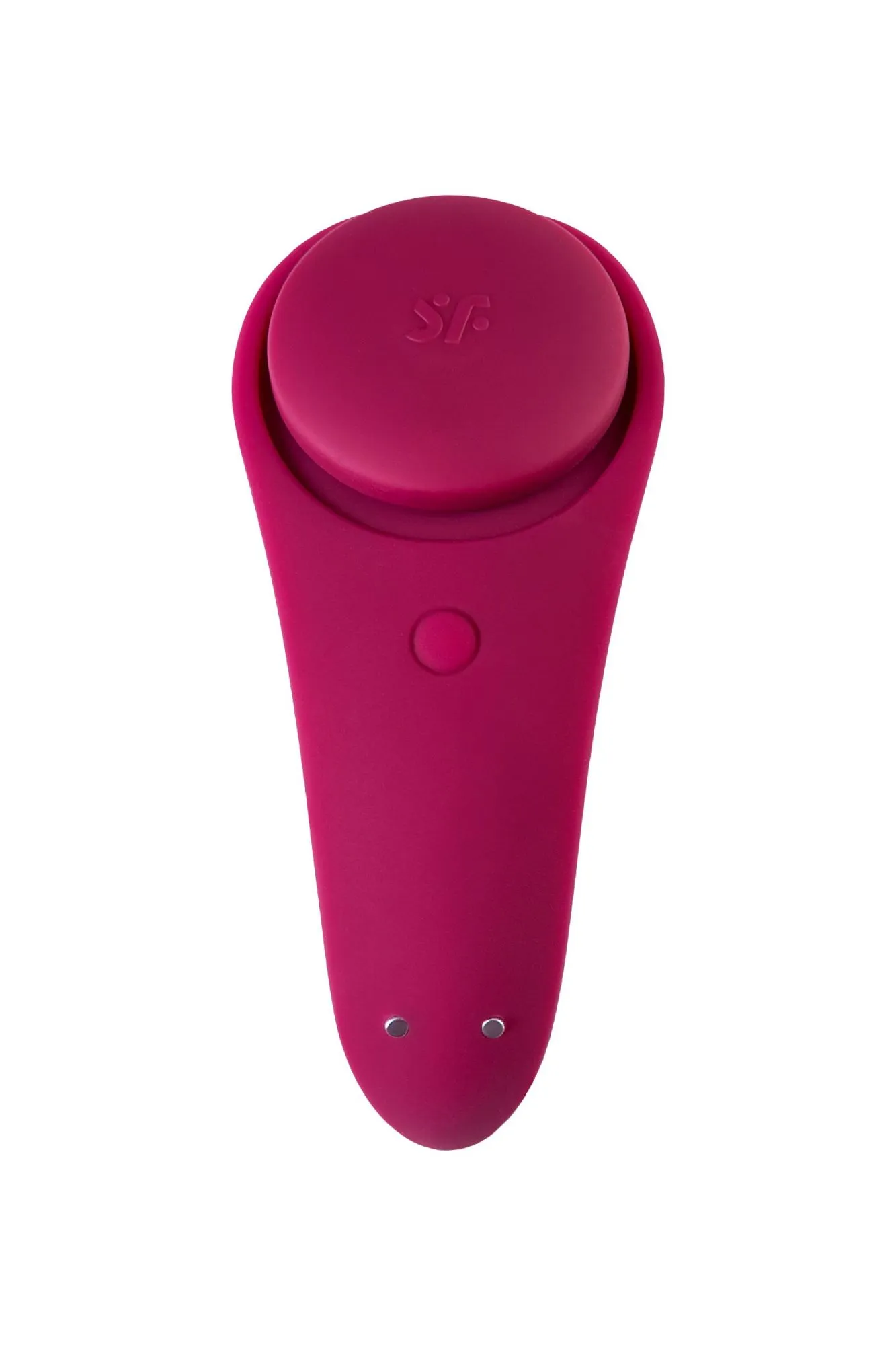 вибромассажер satisfyer sexy secret, силикон, красный, 8,5 см в Мурманске