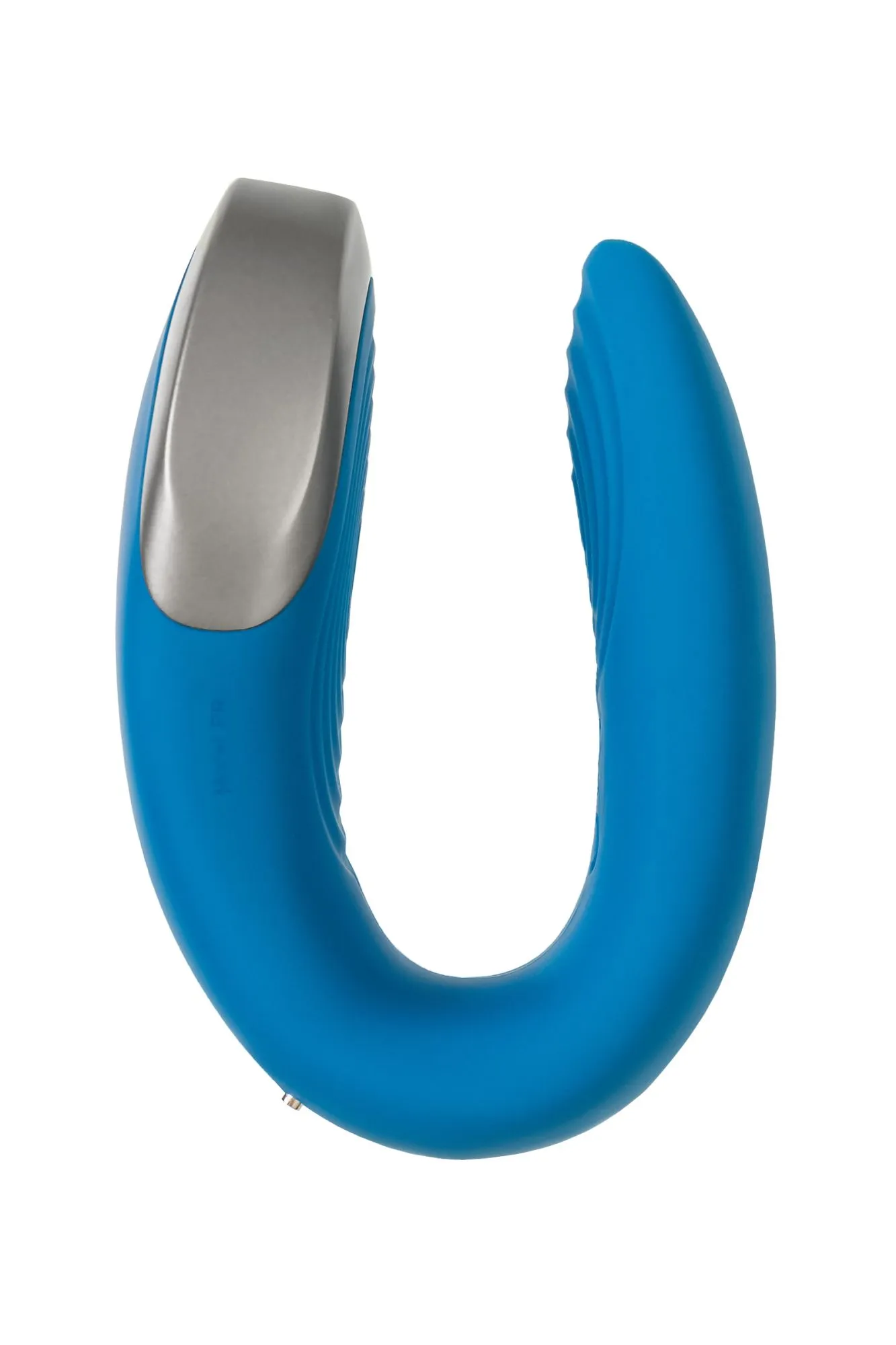 многофункциональный стимулятор для пар satisfyer partner double love, силикон, синий, 9 см в Мурманске