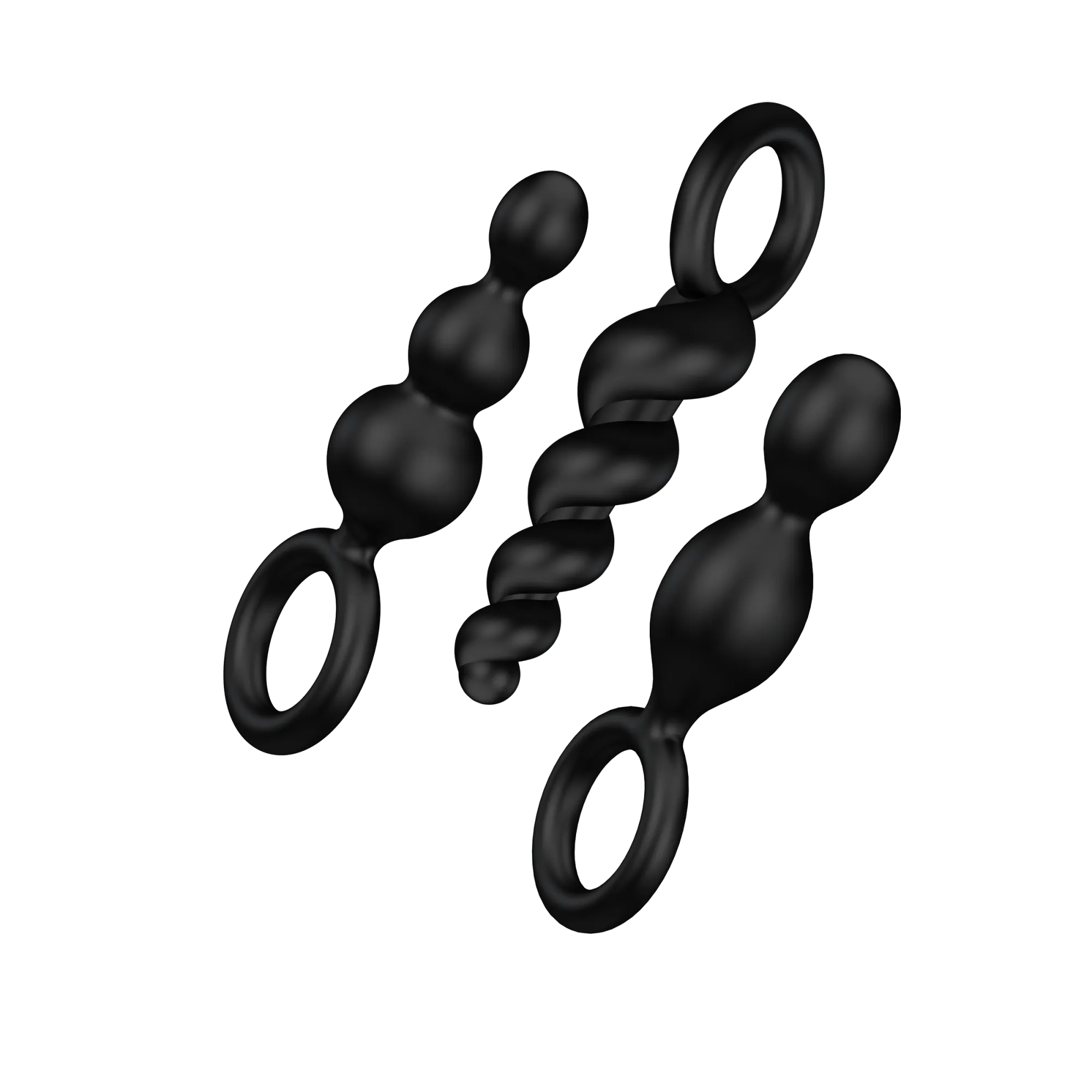 комплект анальных стимуляторов satisfyer black 000756sa в Мурманске