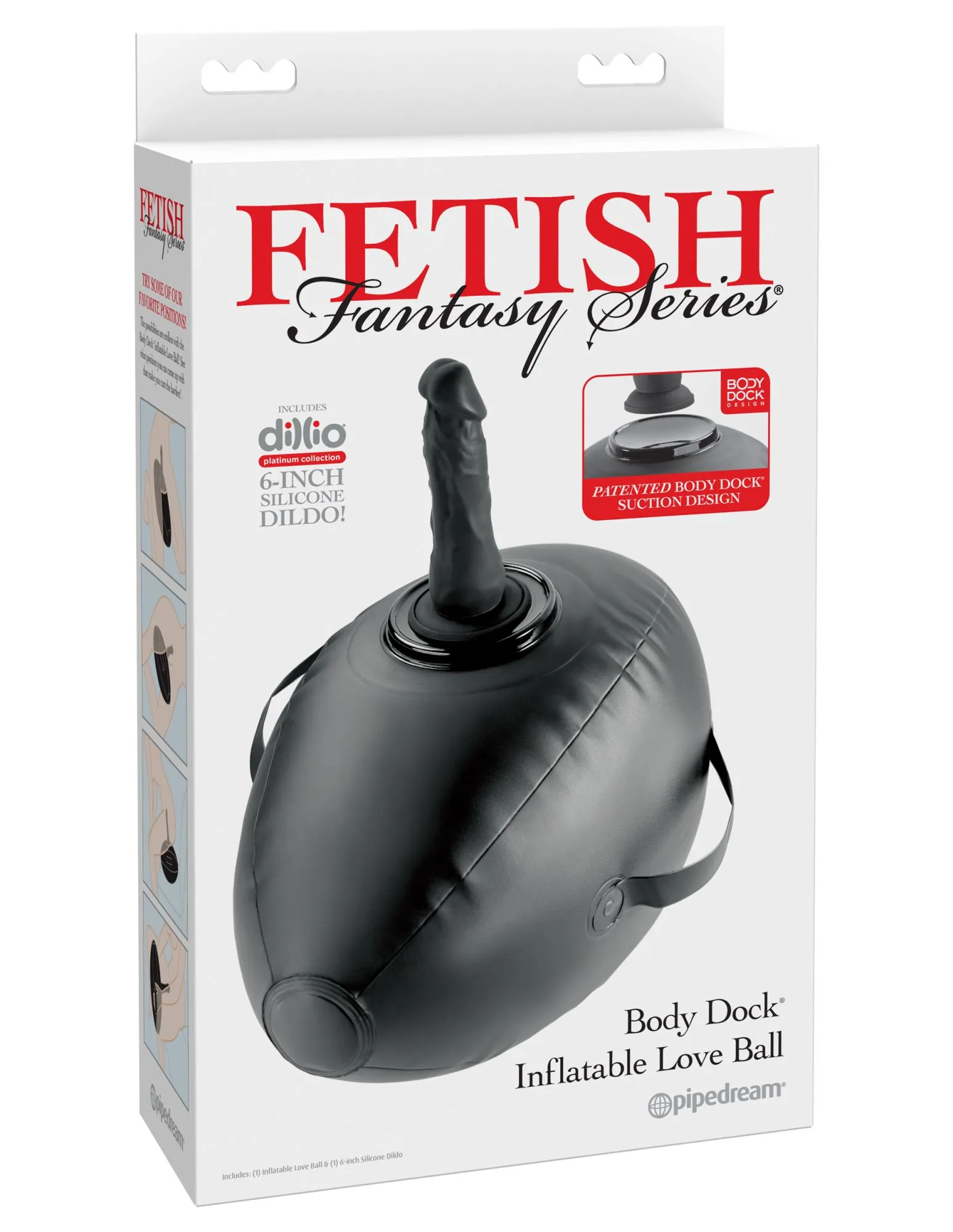 надувной мяч с дилдо body dock inflatable love ball 447223pd в Мурманске